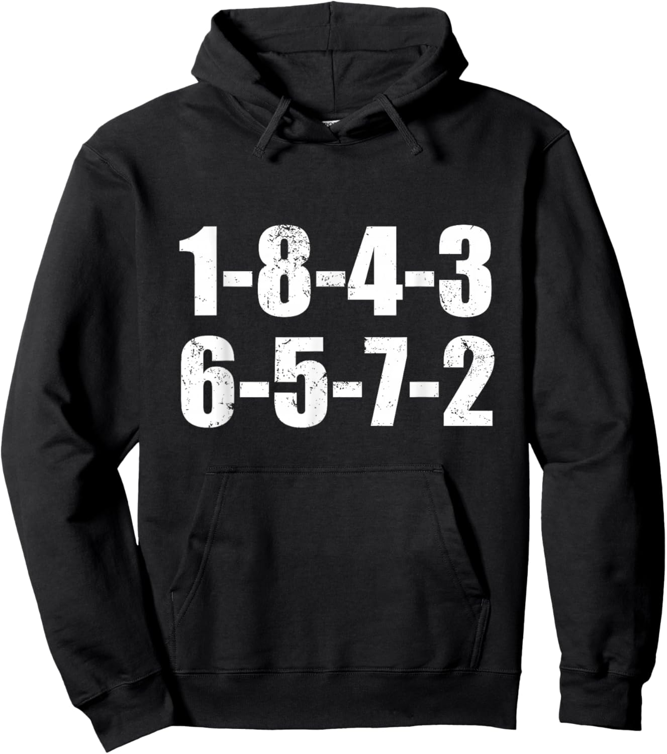 18436572 Funny Firing Order Small Block Engine Hoodie - Hoodie | Black