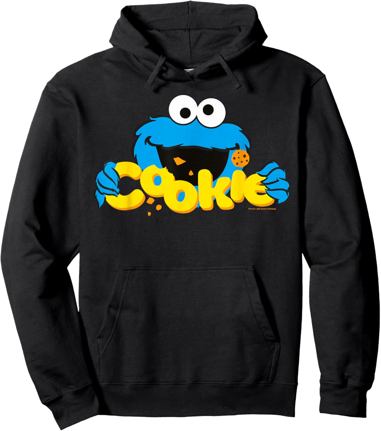 Sesame Street Cookie Monster Fun Best Cookies Ever Classic Hoodie - Hoodie | Black