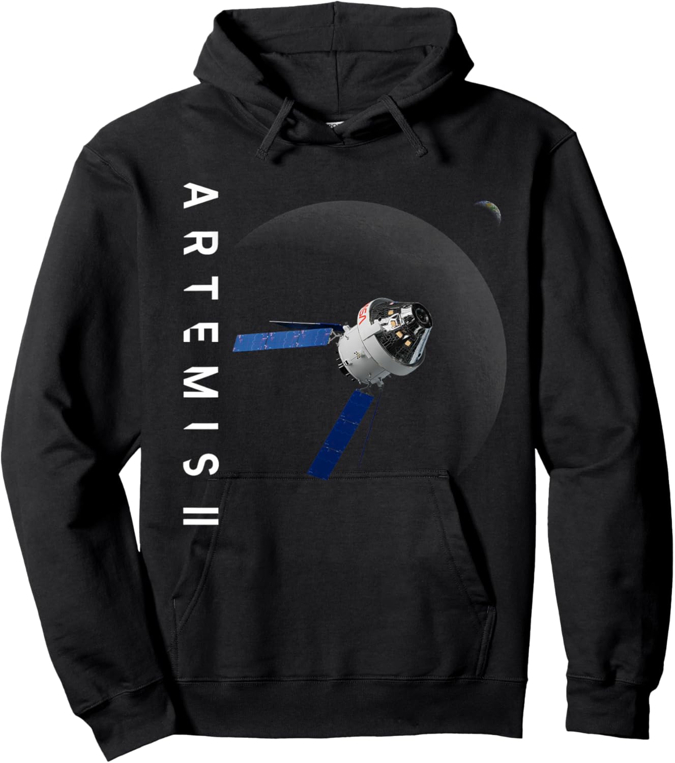 NASA Artemis II Orion Mond Mission Hoodie - Hoodie | Black