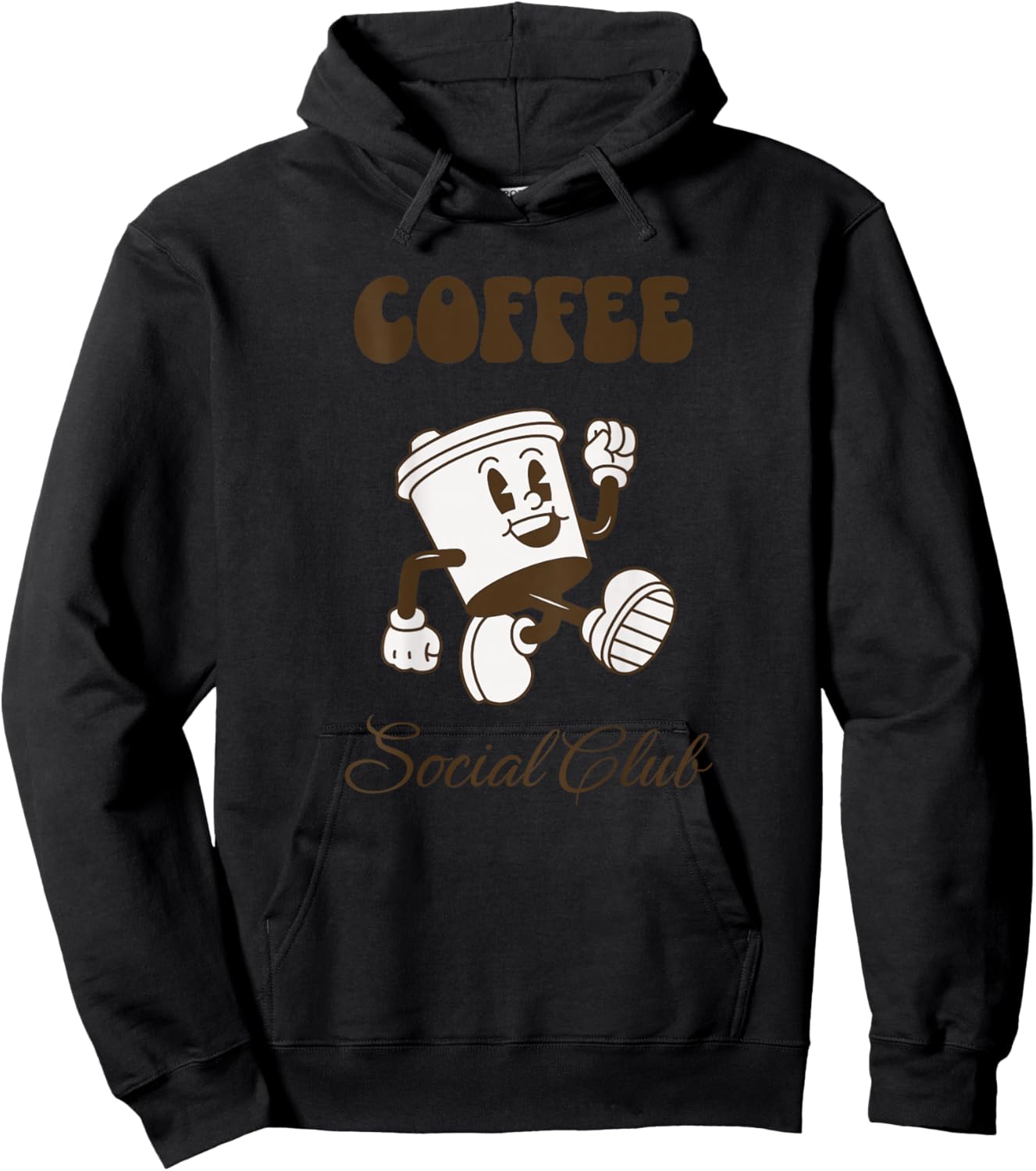 Coffee Social Club - Für Kaffeeliebhaber Kaffee Hoodie - Hoodie | Black