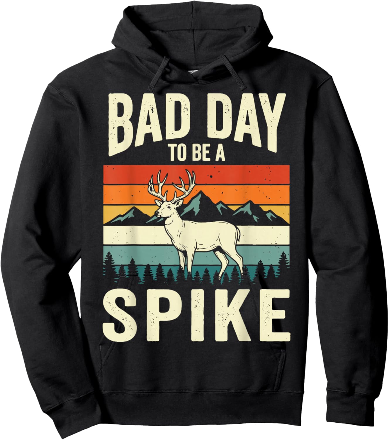 Bad Day to Be A Spike Hoodie - Hoodie | Black