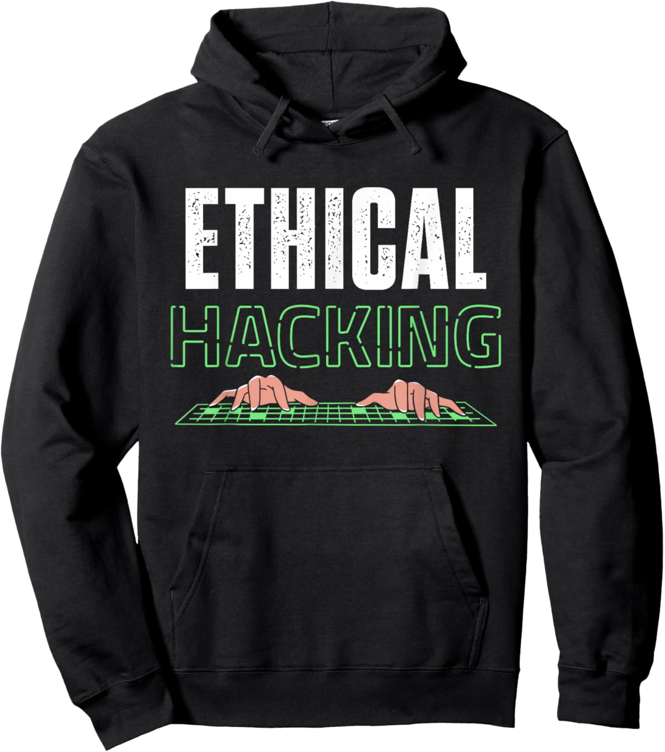Ethical Hacking Computer Hack Hackrer Hoodie - Hoodie | Black