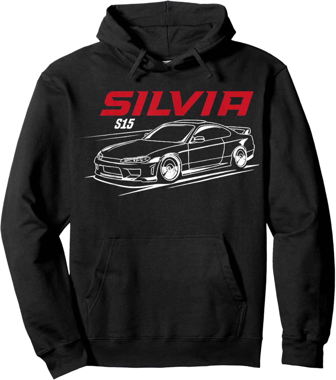 Silvia s15 lover sport car Hoodie - Hoodie | Black