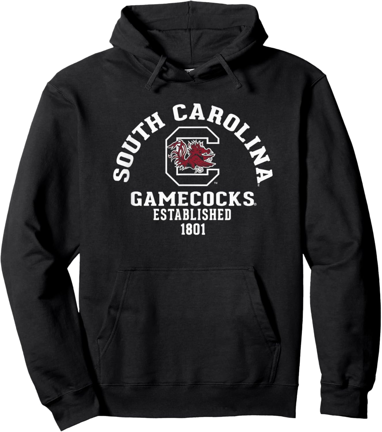 South Carolina Gamecocks Wondrous Black Officially Licensed Hoodie - Hoodie | Black