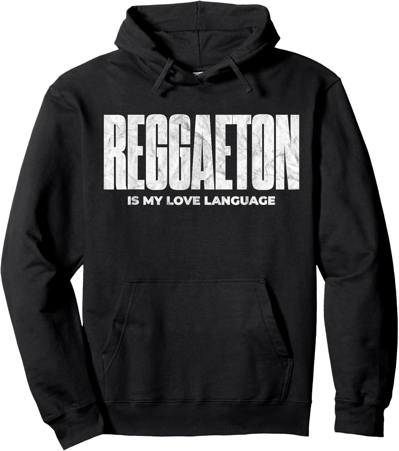 Reggaeton Is My Love Language - Latin Music Dance Hoodie - Hoodie | Black