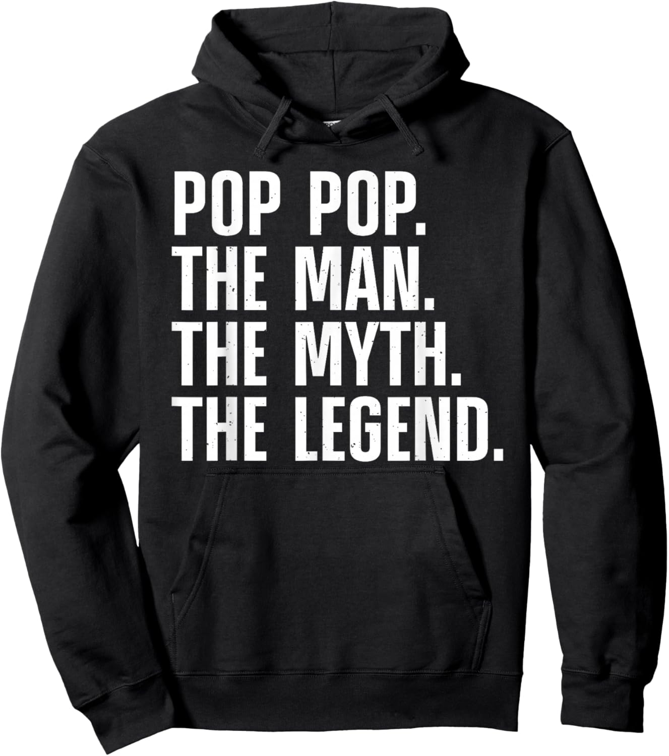 Pop Pop Art For Grandpa Grandfather From Grandkids Pop Pop Hoodie - Hoodie | Black
