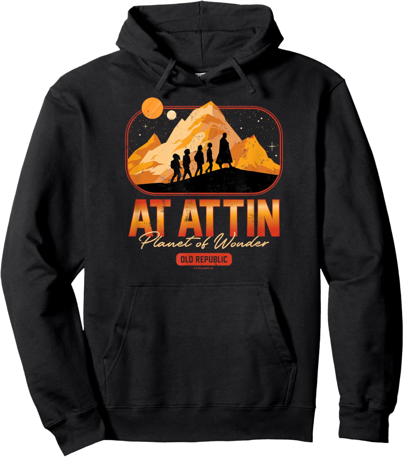 Star Wars - Skeleton Crew At Attin Destination Hoodie - Hoodie | Black