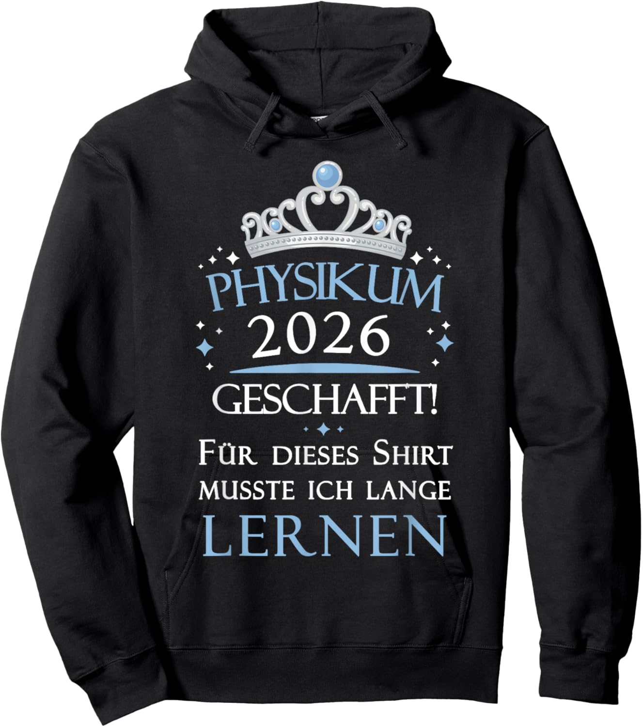Physikum Geschafft 2026 Hoodie - Hoodie | Black