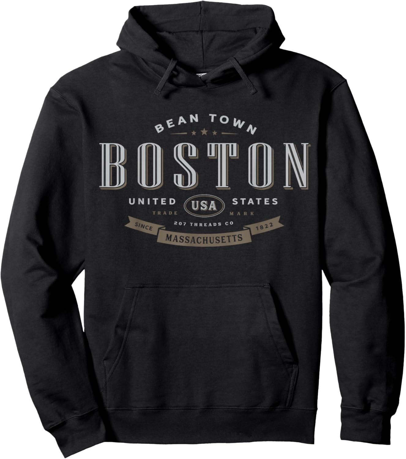 City of Boston Hoodie - Hoodie | Black