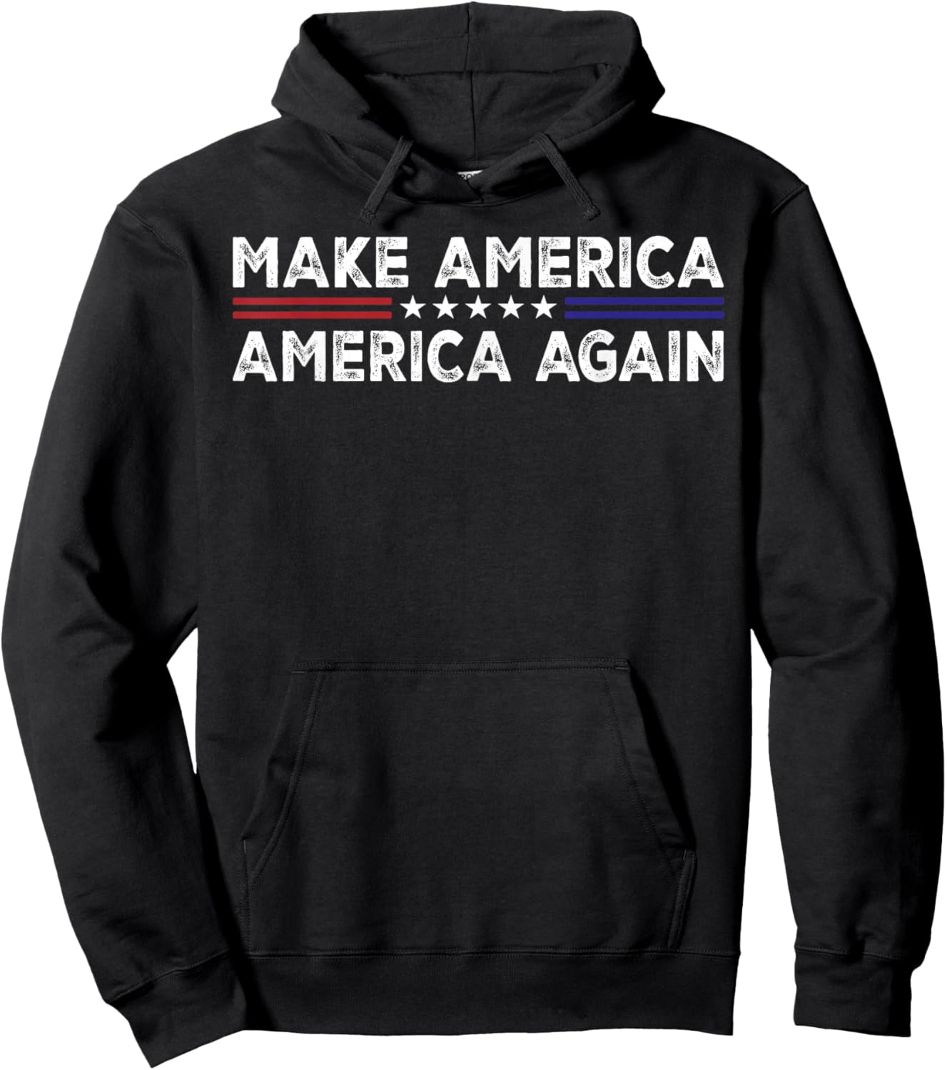 Make America - America Again Hoodie - Hoodie | Black