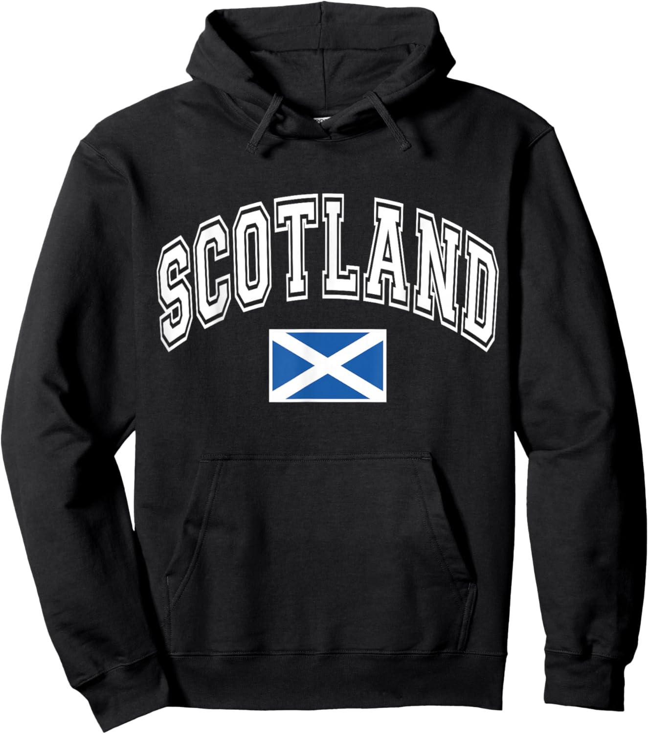 Scotland Scottish Flag Hoodie - Hoodie | Black