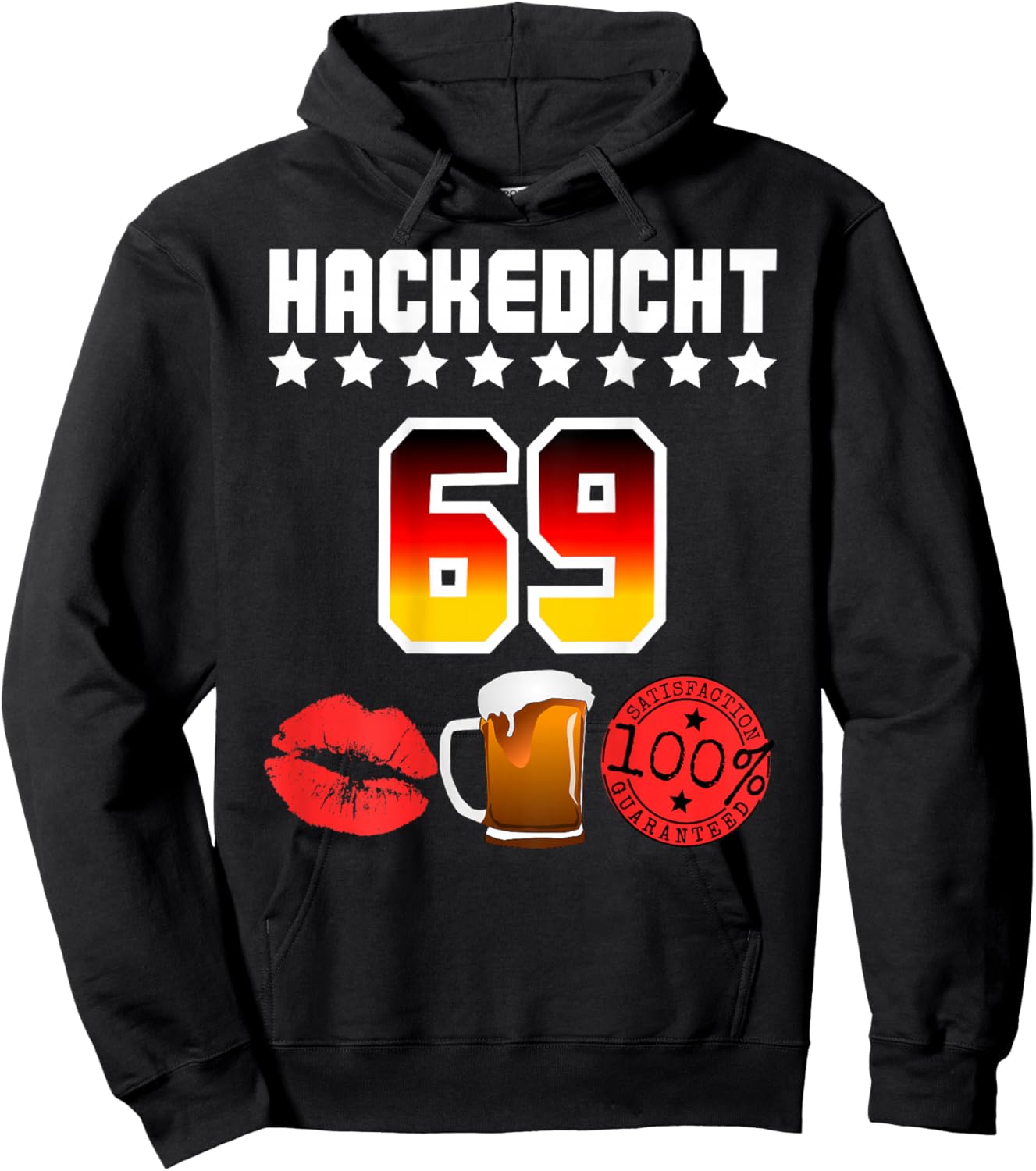 Group Partner Jersey Festival Marriage Saufen Malle Name Team , black, S Hoodie - Hoodie | Black