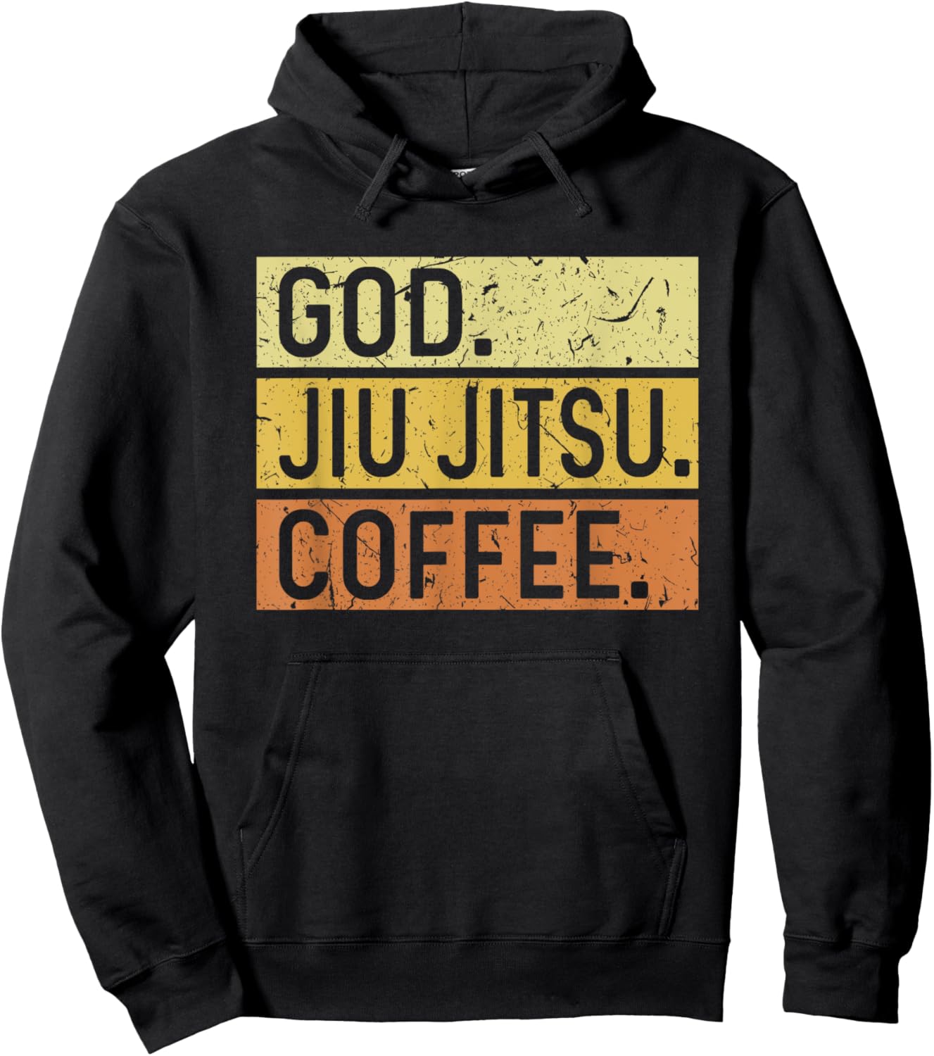 God Jiu Jitsu Coffee Jesus Brazilian Martial Arts Hoodie - Hoodie | Black