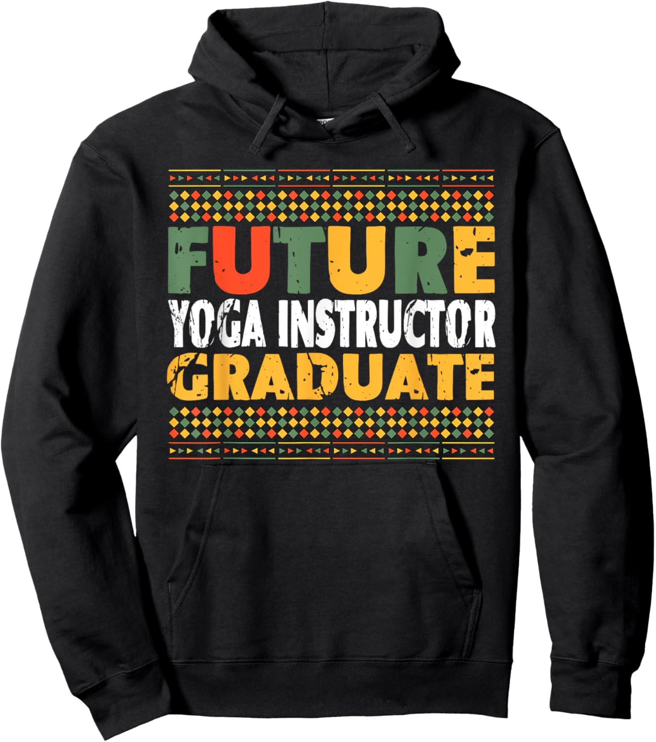 Student Future Yoga Instructor Graduate Hoodie - Hoodie | Black