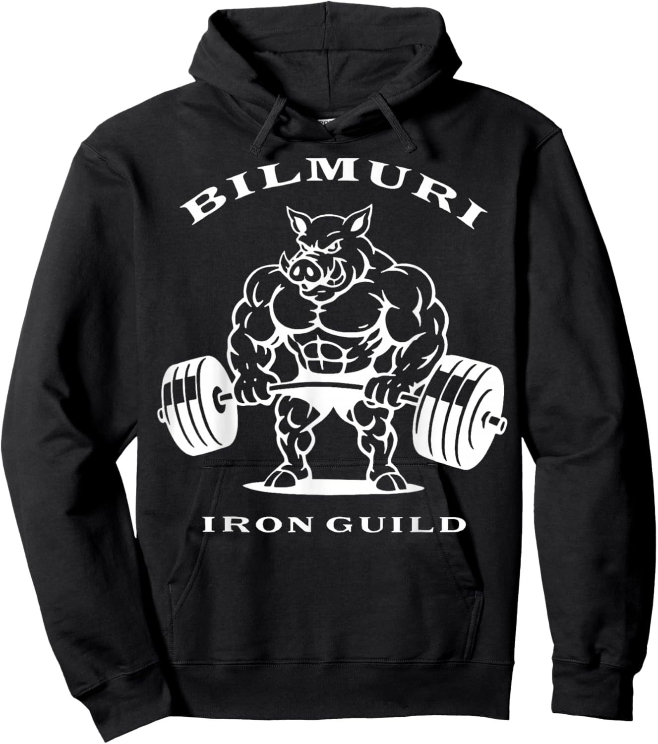 Pig bilmurI Iron Guild Gym Hoodie - Hoodie | Black