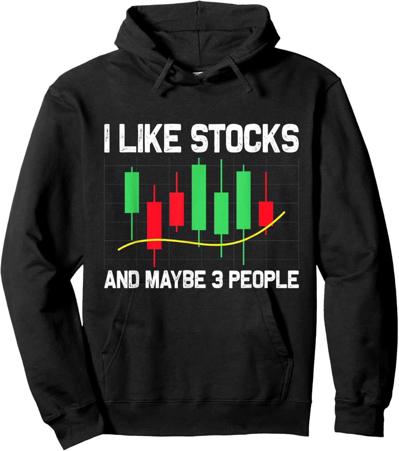 Stock Market Design Women Stock Trading Day Trader Hoodie - Hoodie | Black