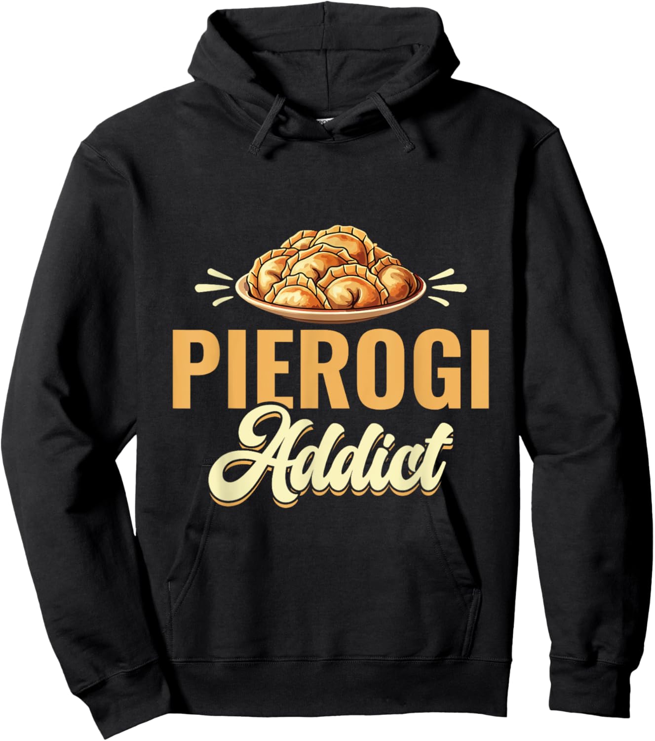 Pierogi Addict - Roots Polish Poland Hoodie - Hoodie | Black