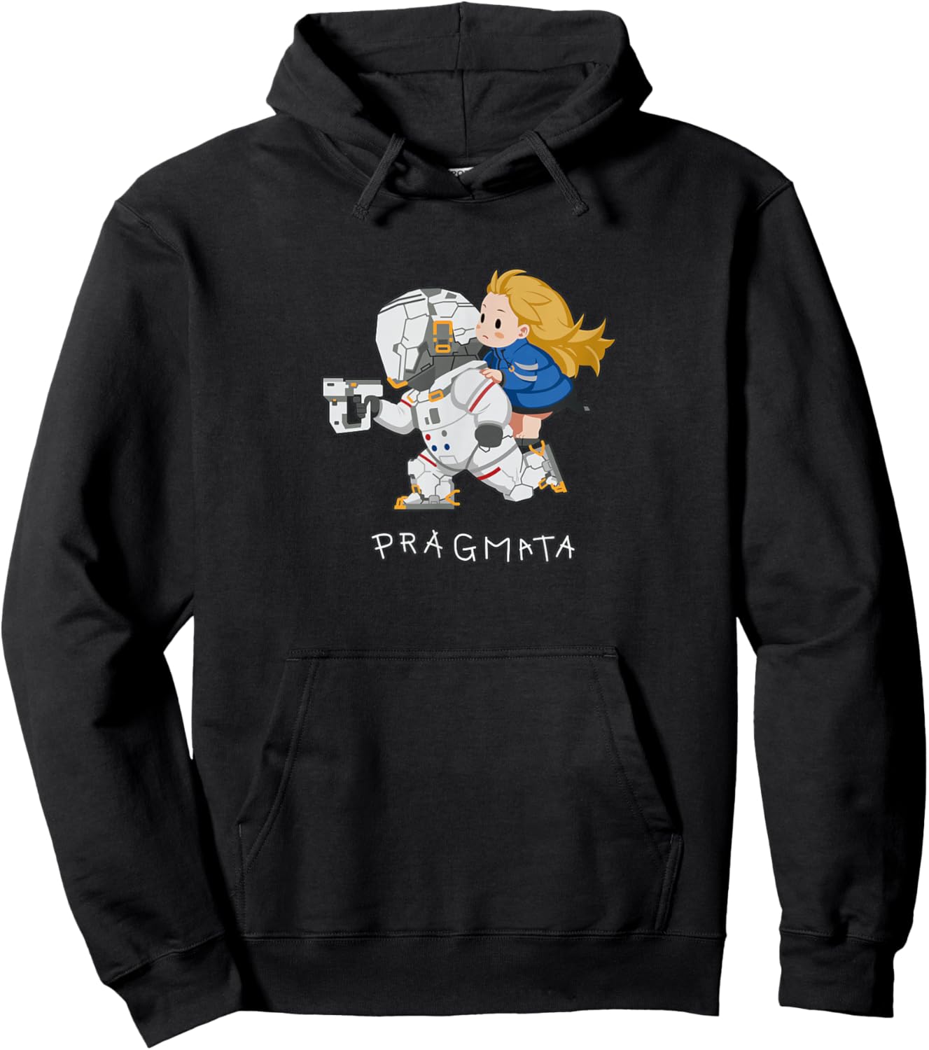 PRAGMATA Hugh & Diana Run! FP Hoodie - Hoodie | Black