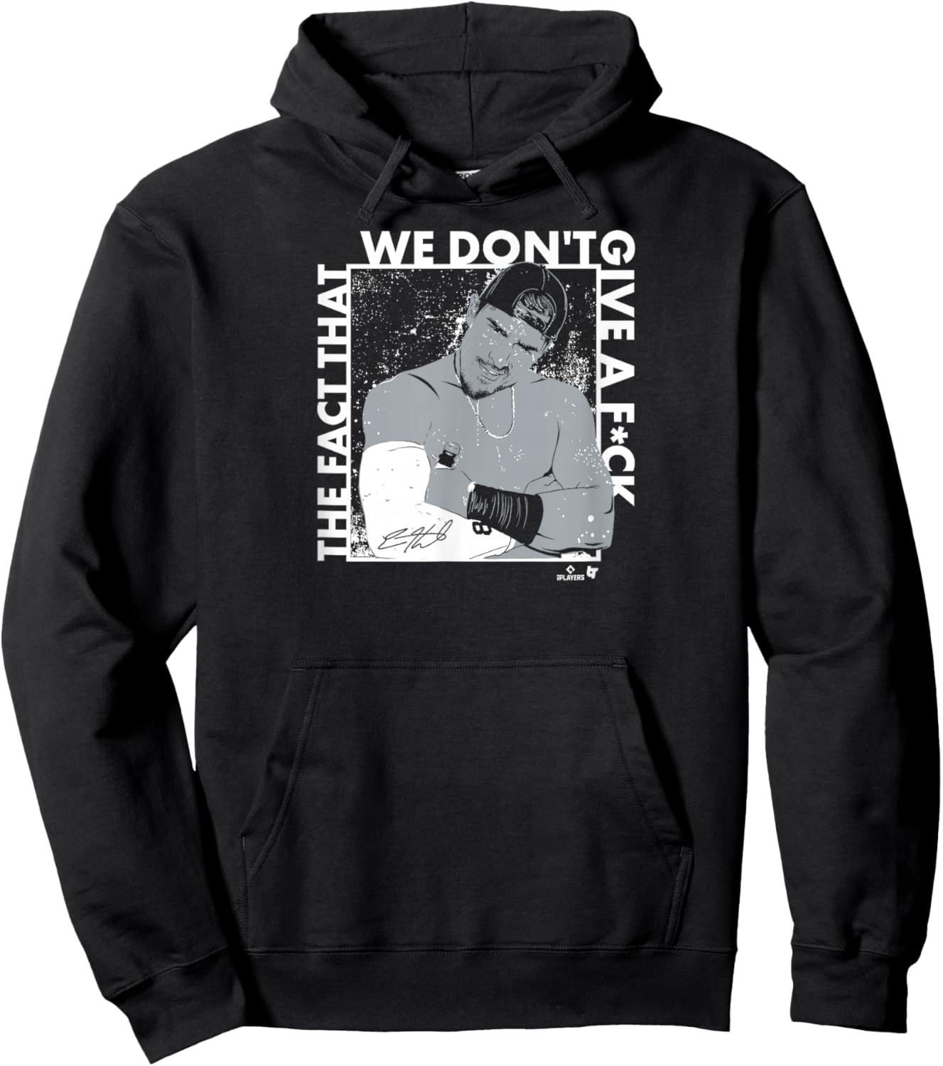 Kike Hernandez - We Don't Give a F- Los Angeles Baseball Hoodie - Hoodie | Black