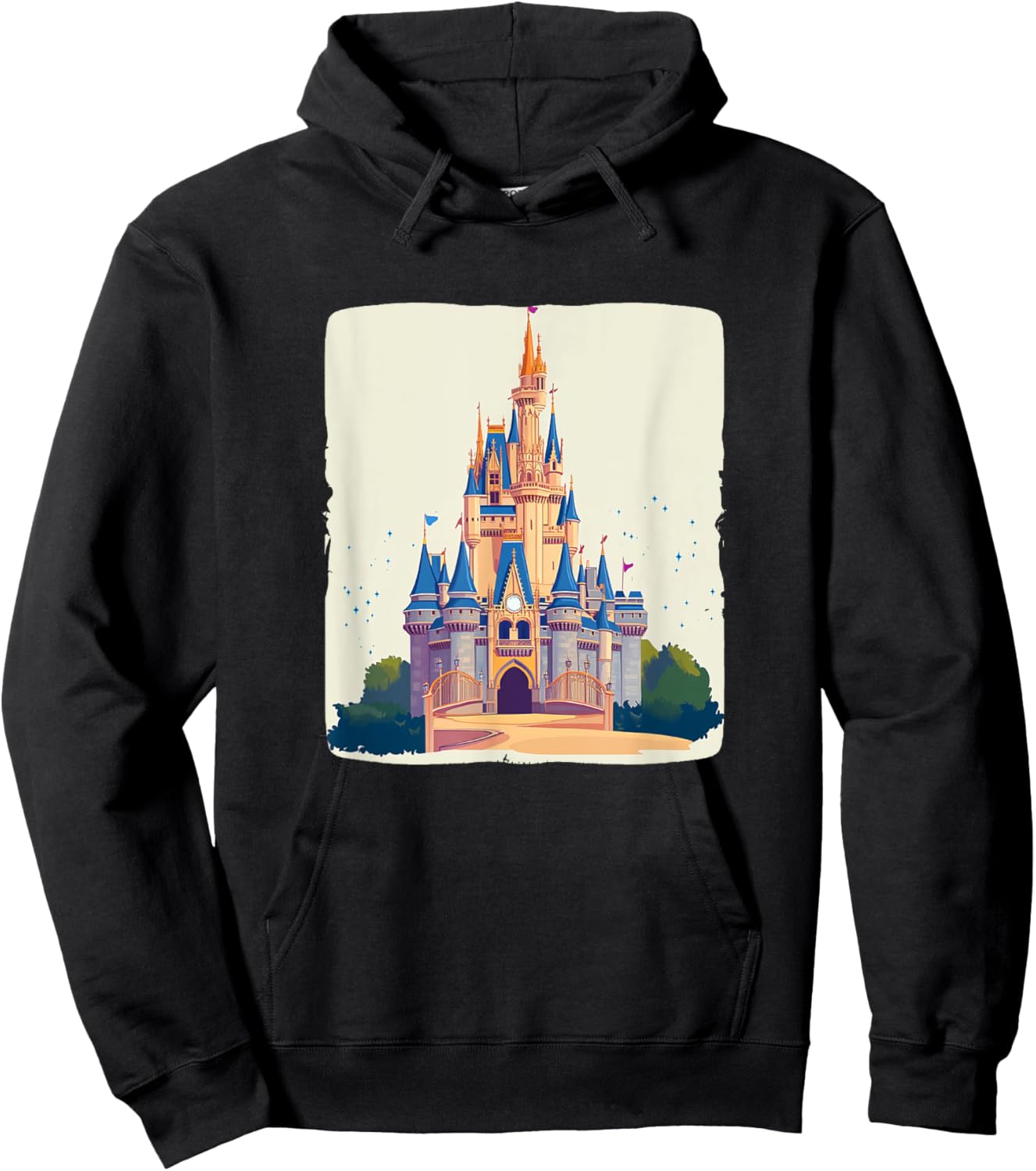 Cool Magical Kingdom Castle Costume for Boys and Girls Hoodie - Hoodie | Black