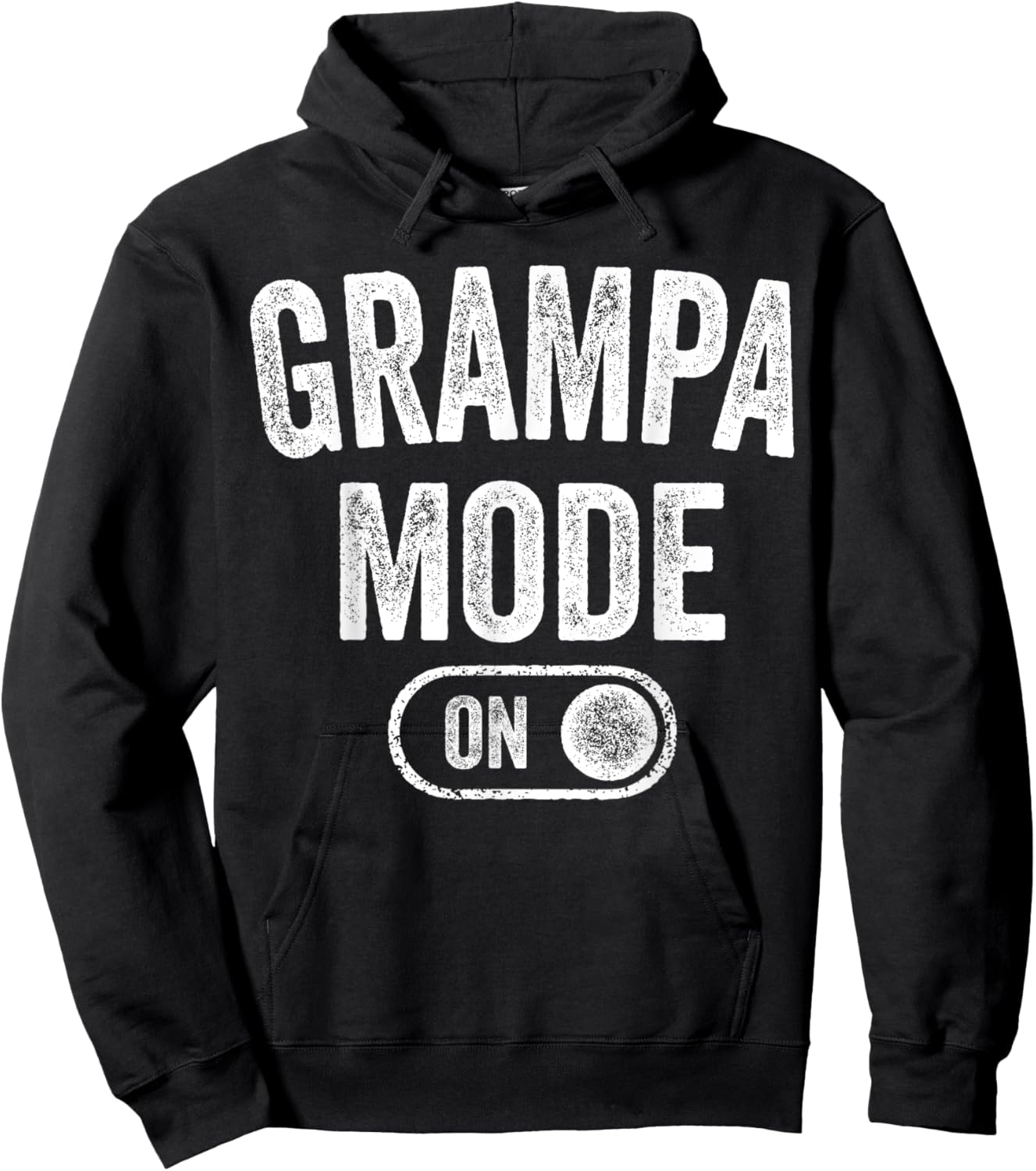 Grampa Mode On Funny Soon To Be Grandpa Gifts 1St Time Pop Hoodie - Hoodie | Black