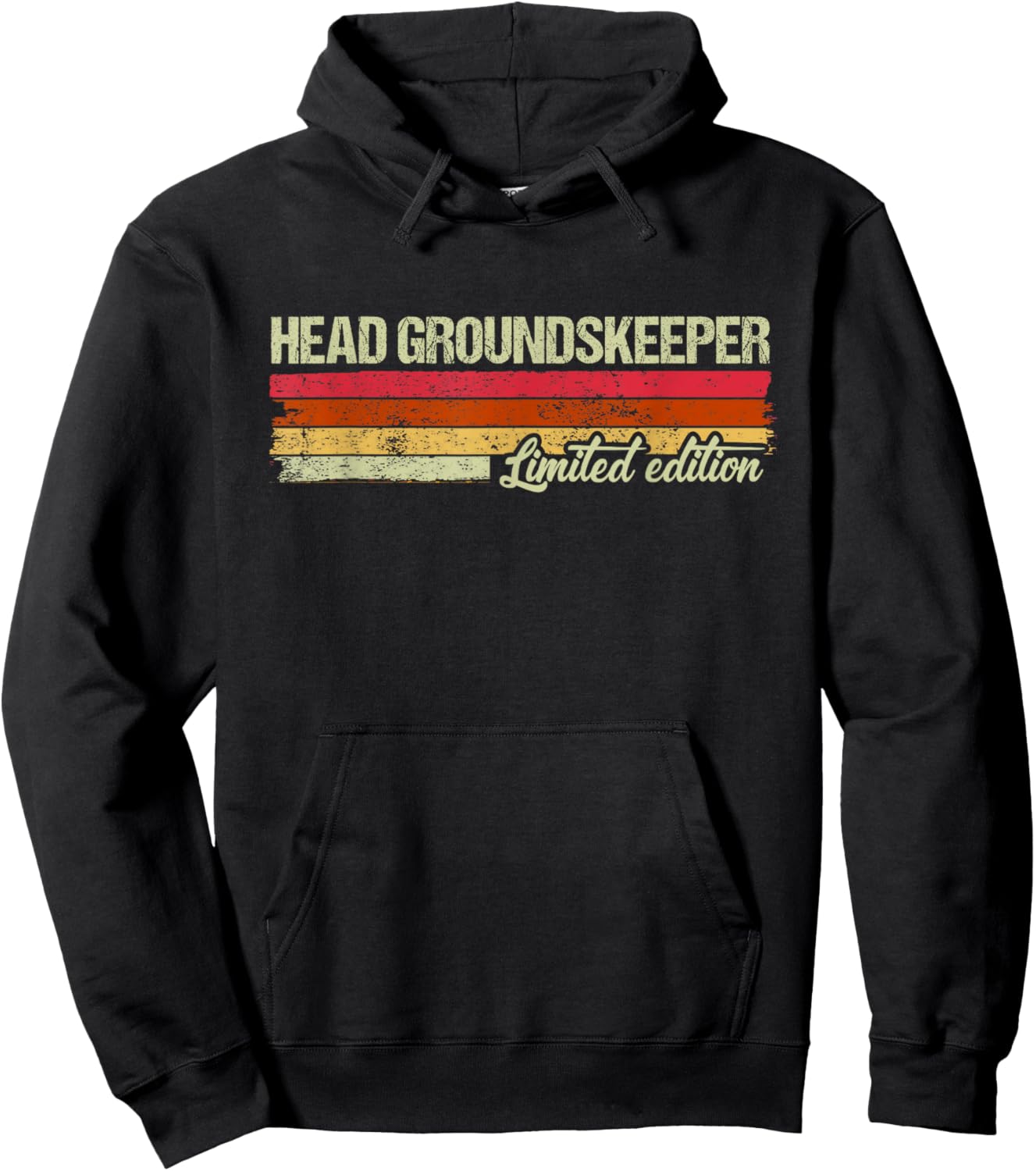 Vintage Head Groundskeeper Limited Edition Hoodie - Hoodie | Black