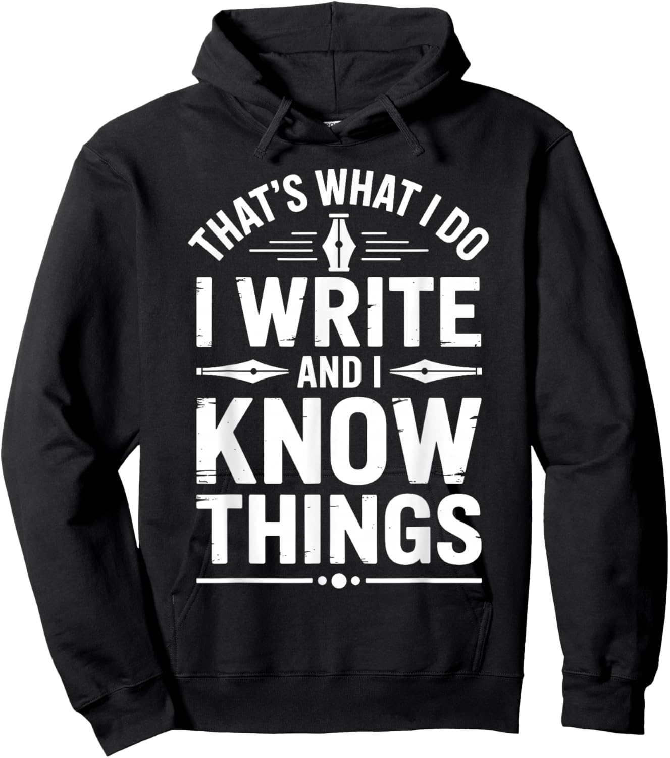 Funny Novelty Writer Art Women Author & Screenwriter Hoodie - Hoodie | Black