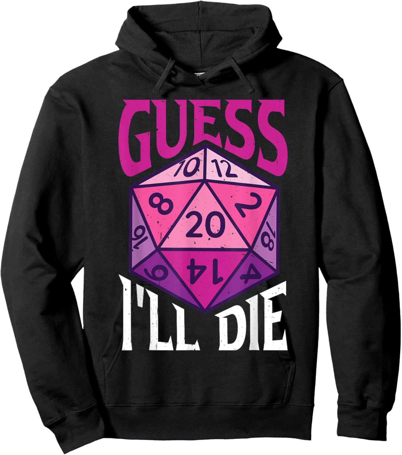 Guess I'll Die Hoodie - Hoodie | Black