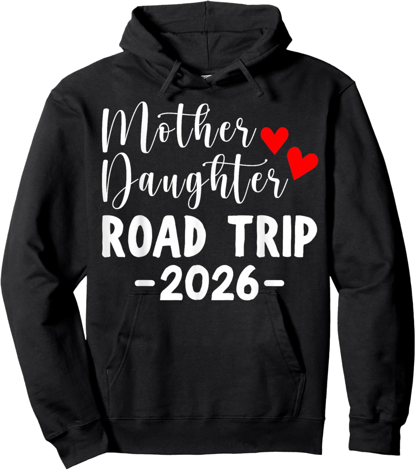 Summer Vacation Matching Hoodie - Hoodie | Black