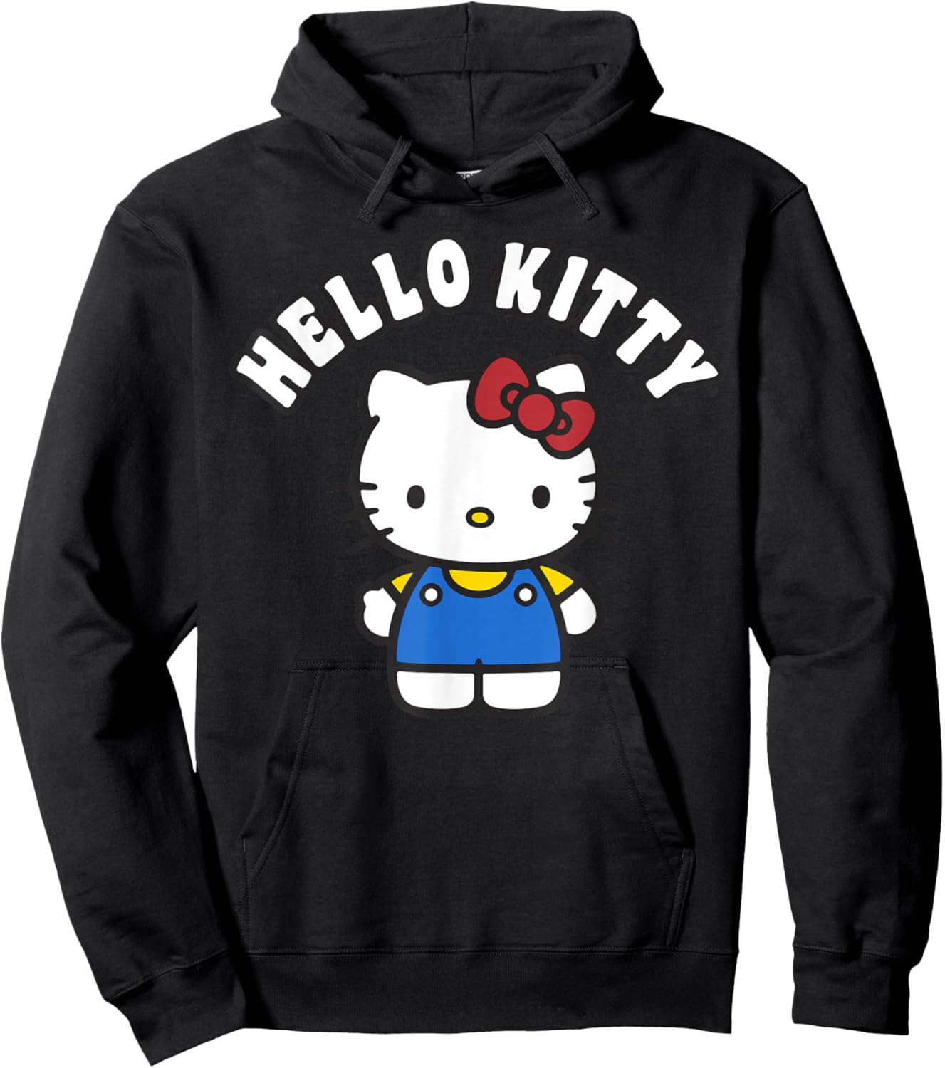 Hello Kitty Cute Full Body Shot Hoodie - Hoodie | Black