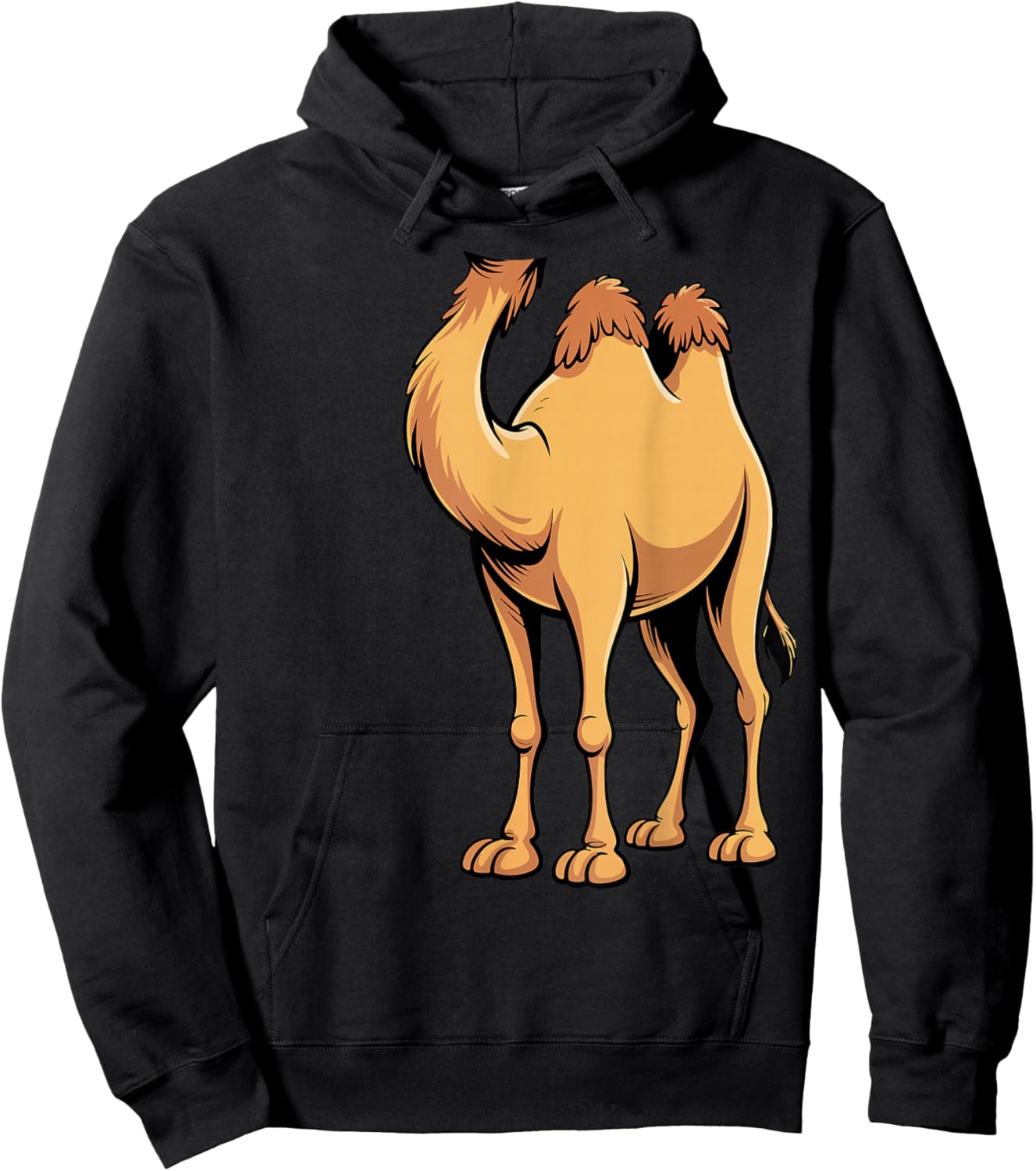 Camel Shirt Adult Kids Men Women Brown Camel Costume Hoodie - Hoodie | Black