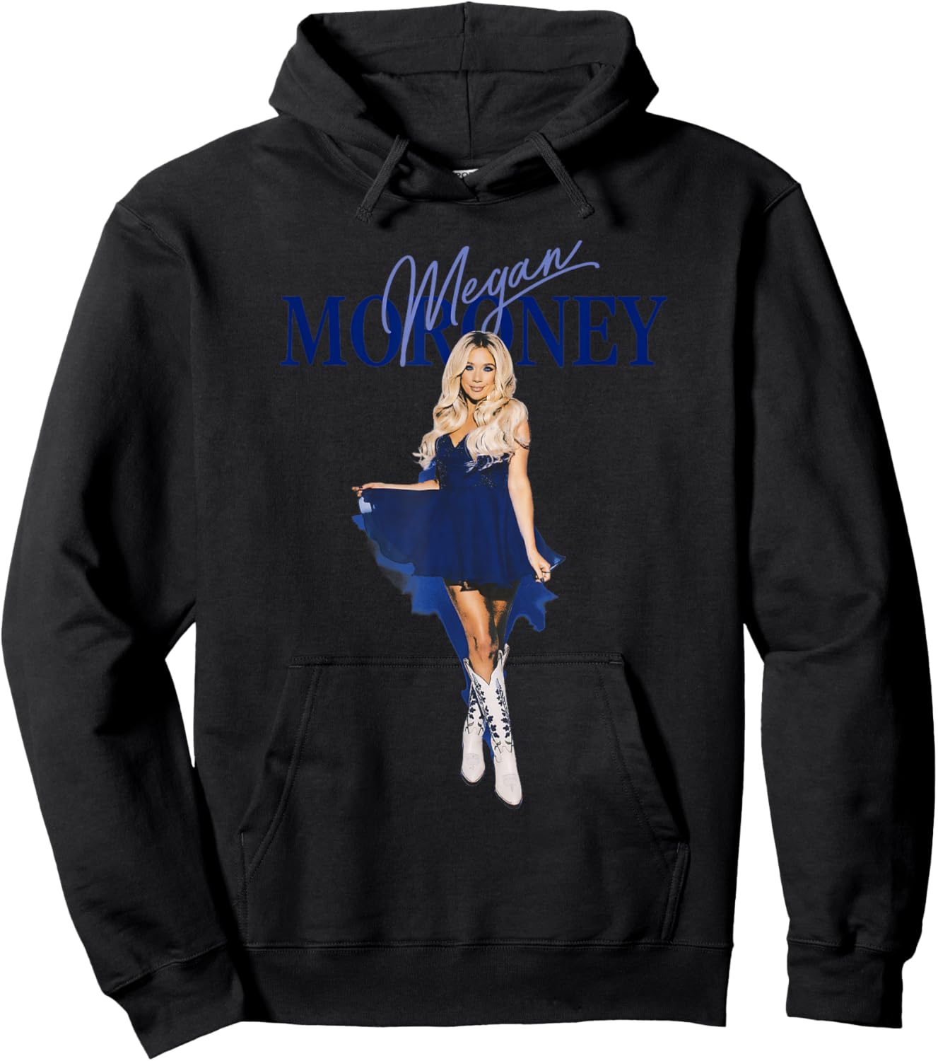 Megan Moroney Am I Okay Dress Hoodie - Hoodie | Black