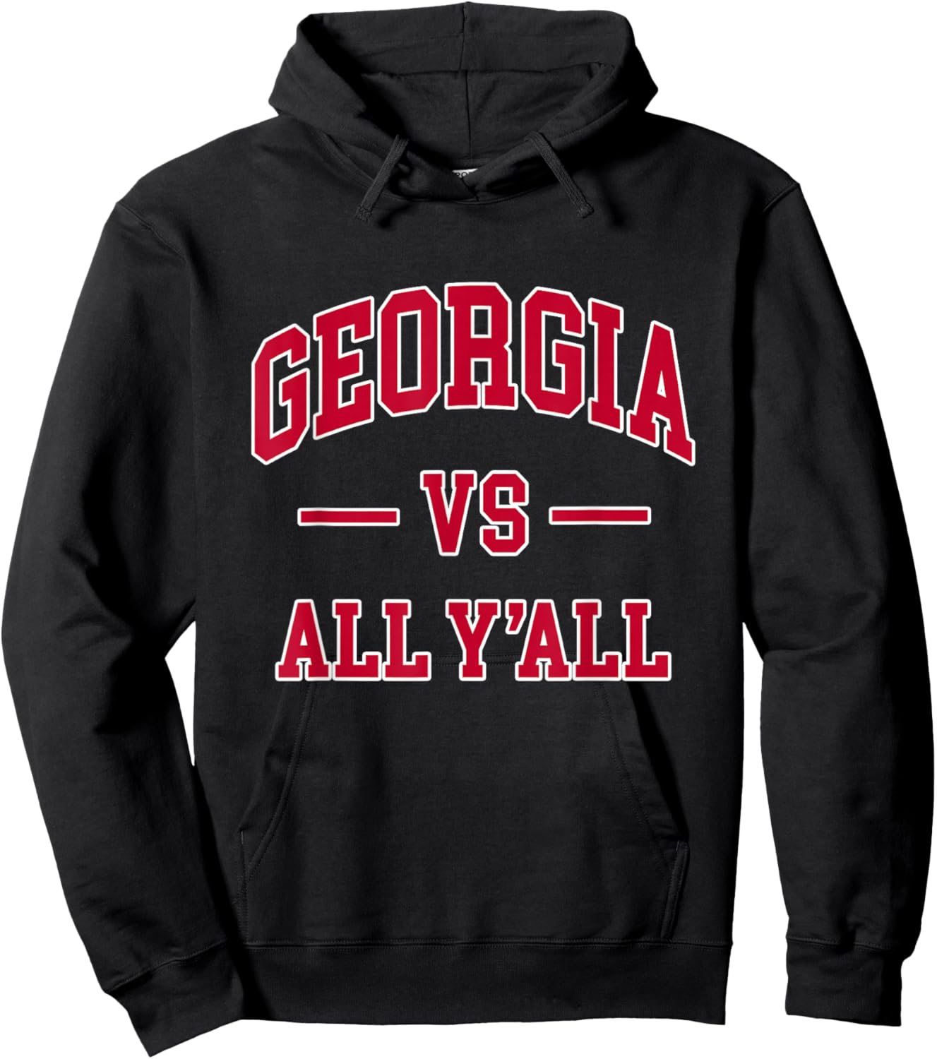 Georgia - Throwback Design - Classic Hoodie - Hoodie | Black