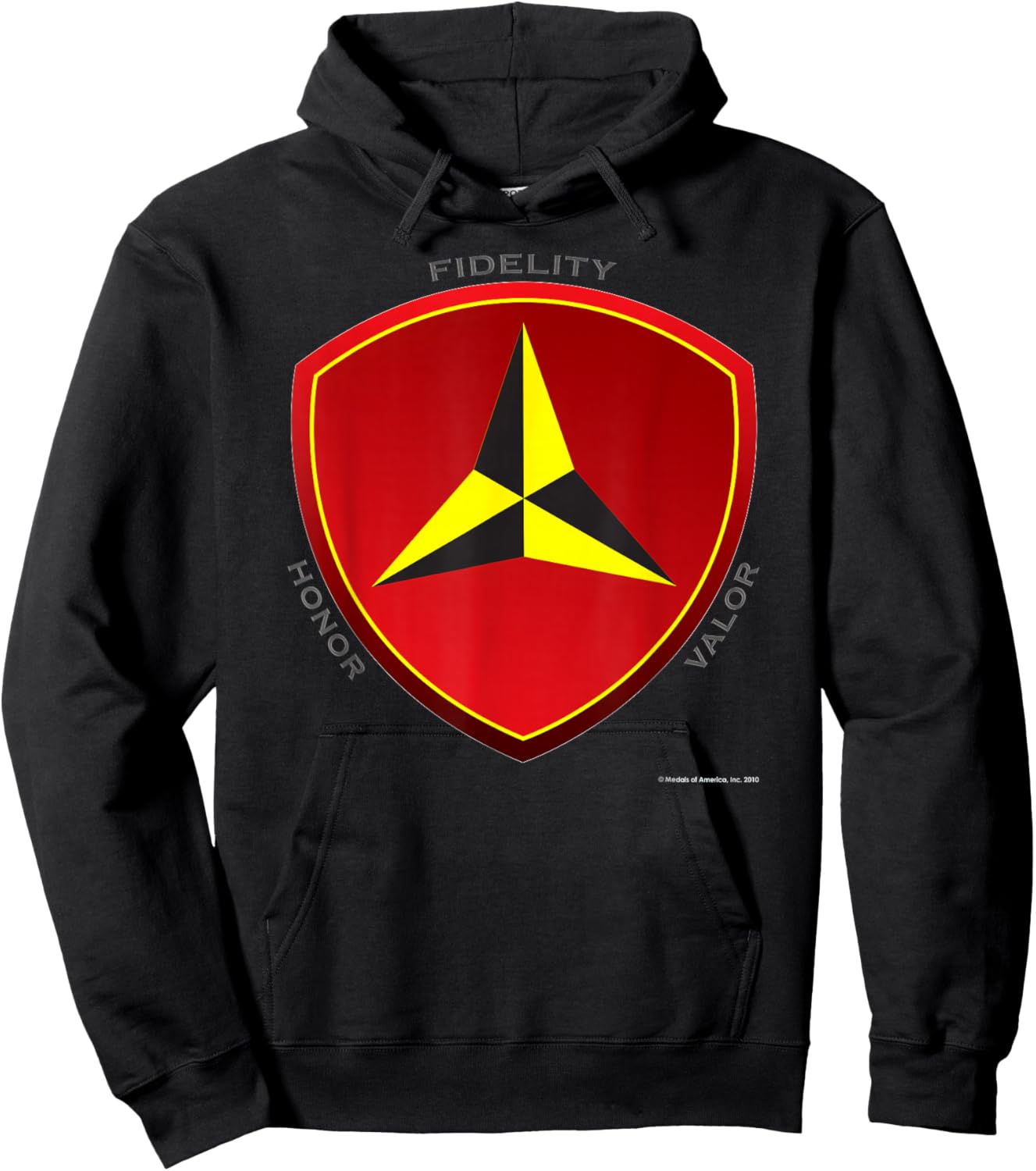 3rd Marine Division Hoodie - Hoodie | Black