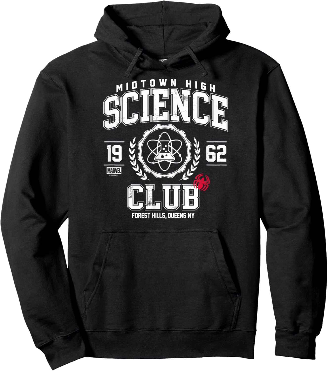Spider-Man - Midtown High Science Club Hoodie - Hoodie | Black