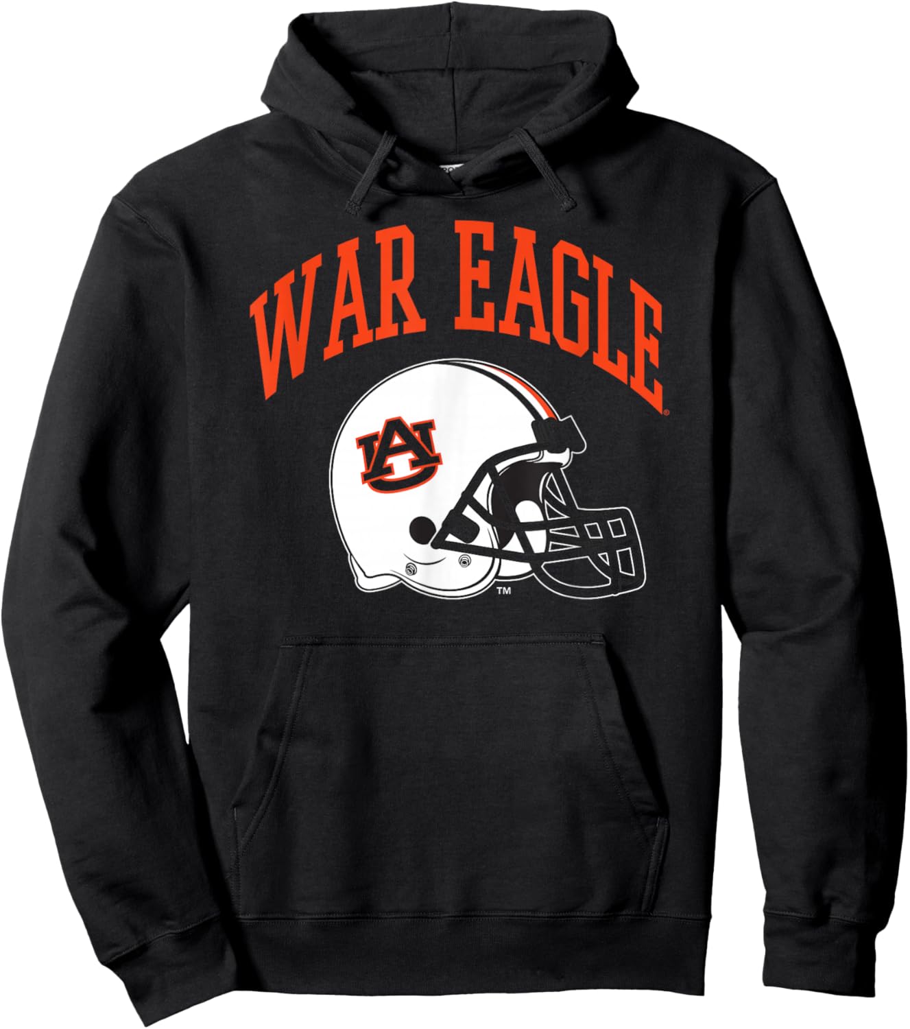 Auburn Tigers Football Helmet War Eagle Navy Hoodie - Hoodie | Black