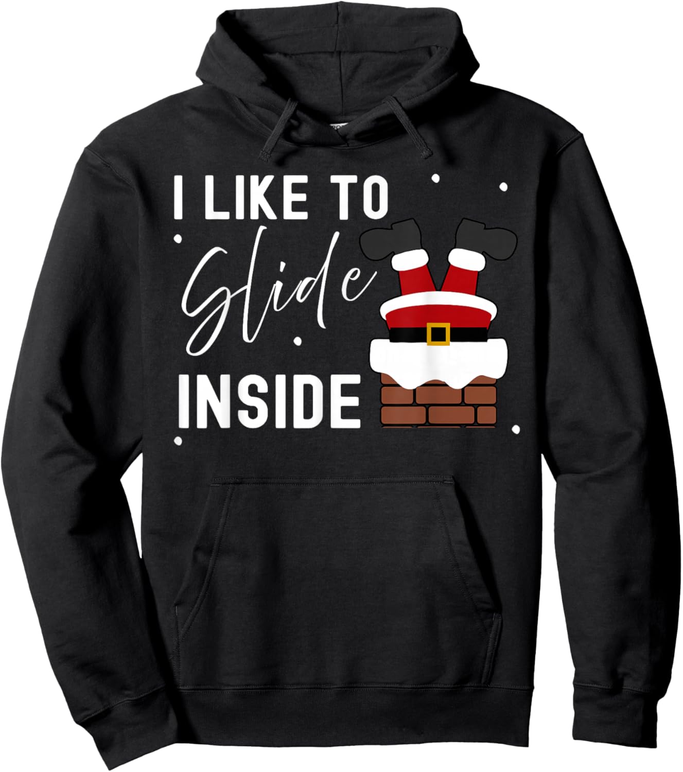 I Like to Slide Inside I Like to Ride On Top Couple Matching Hoodie - Hoodie | Black
