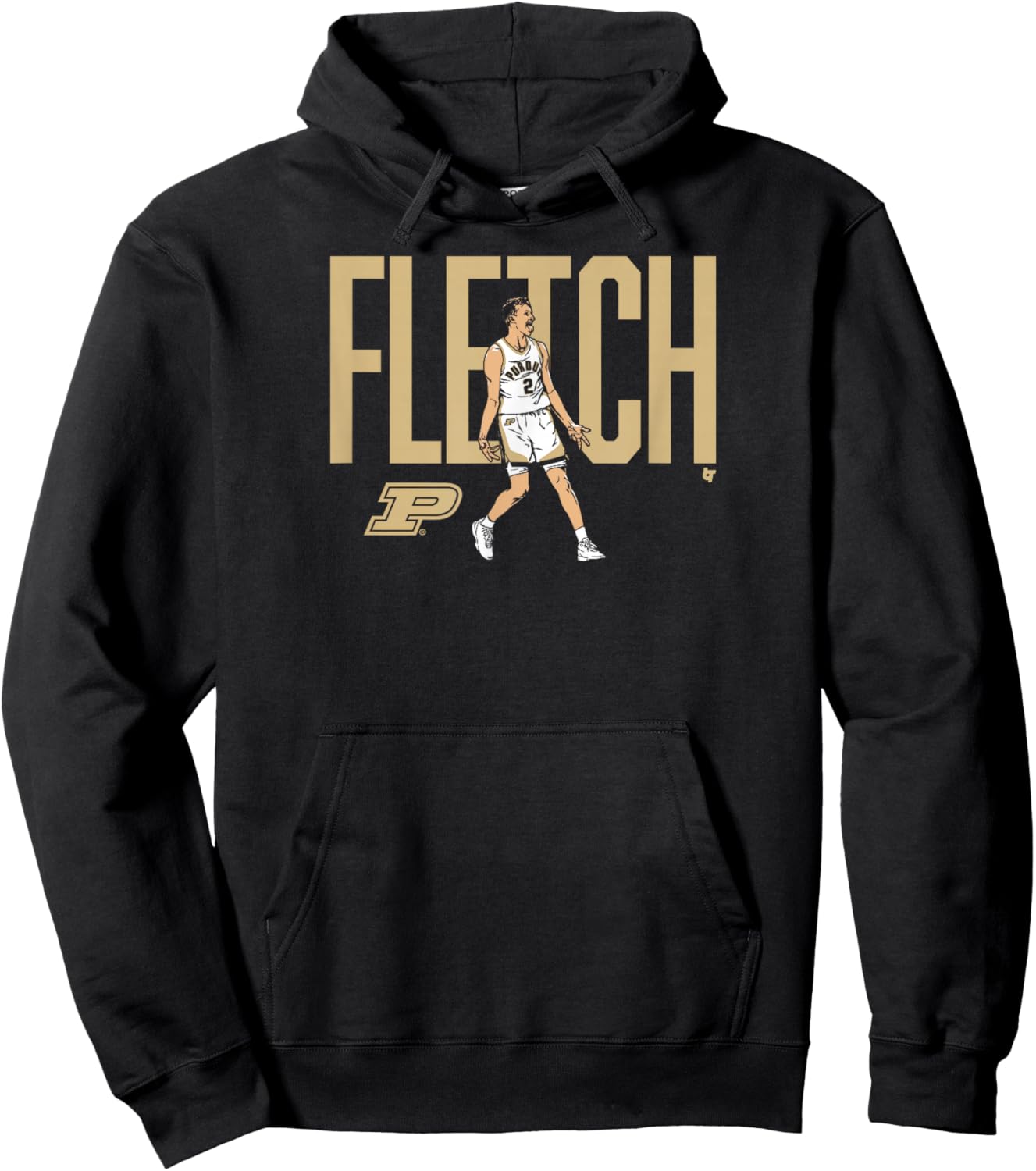 Fletcher Loyer - Fletch - Purdue Boilermakers Basketball Hoodie - Hoodie | Black