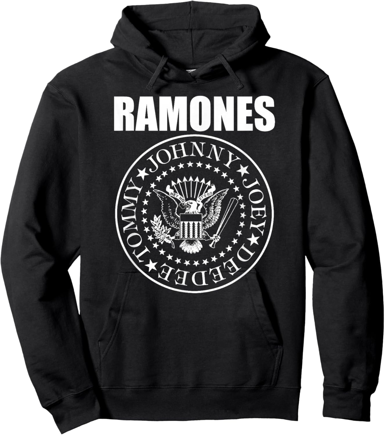 Ramones Seal 1974-1978 Hoodie - Hoodie | Black