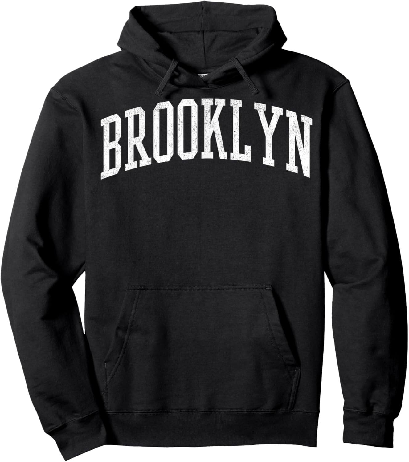 Brooklyn New York NY Vintage Women Hoodie - Hoodie | Black