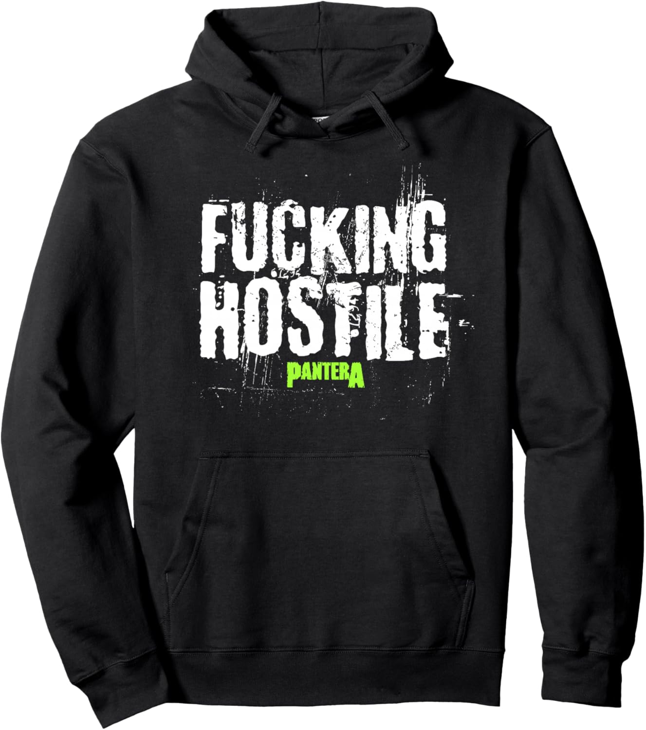 Pantera Officiel F-ing Hostile Haut de Gamme Hoodie - Hoodie | Black