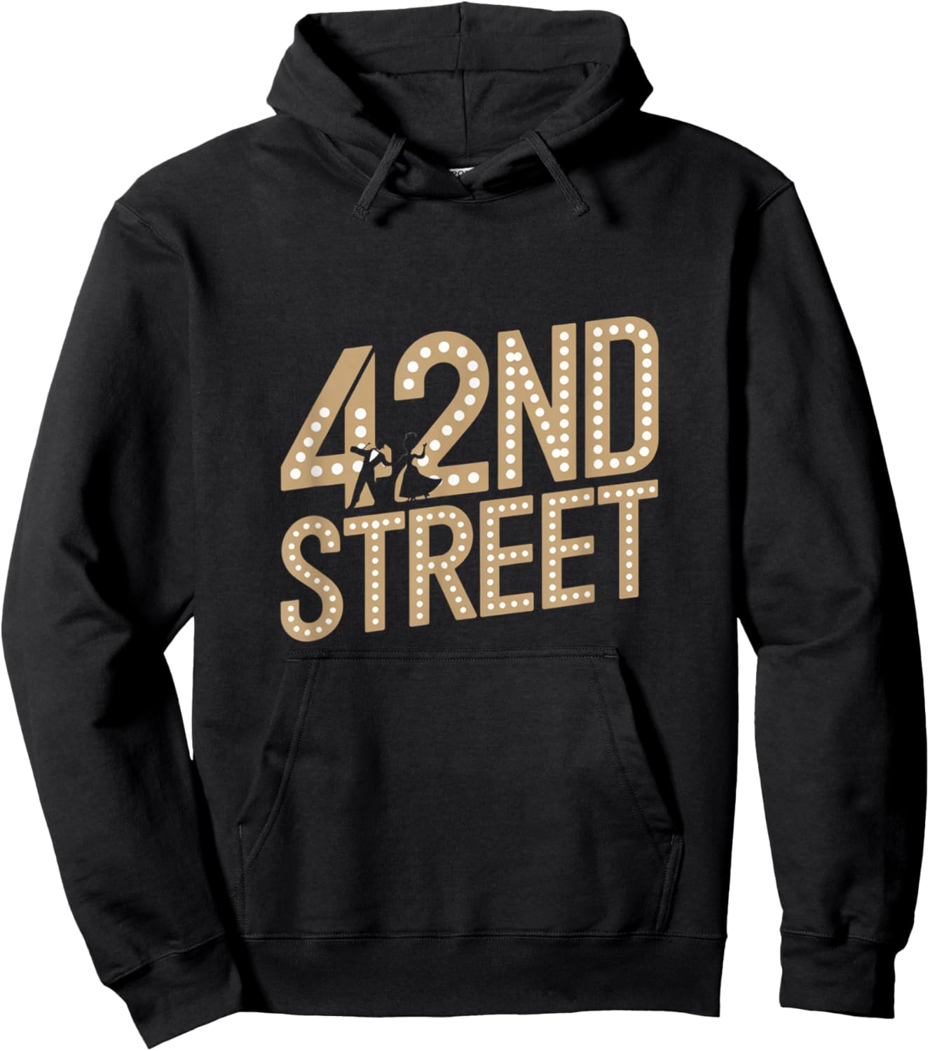 42nd Street Retro Musical Theater Classic Broadway Theatre Hoodie - Hoodie | Black