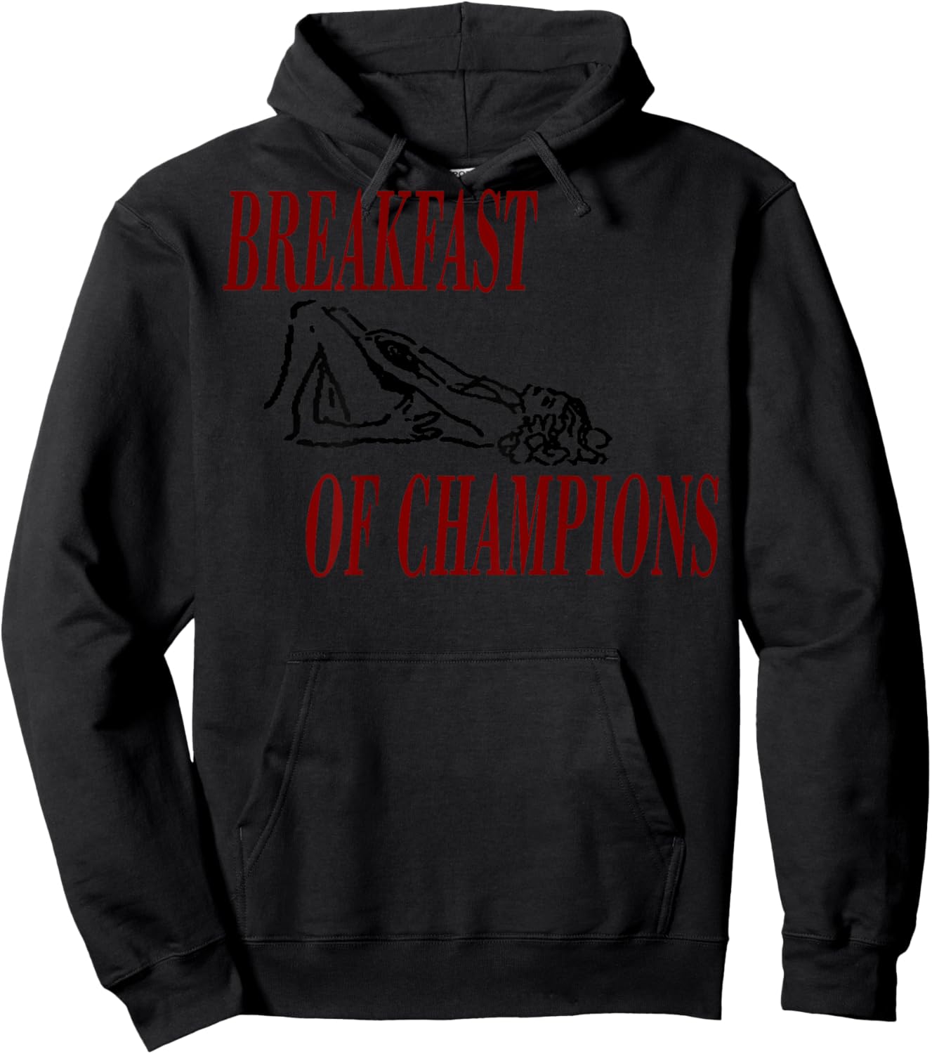 Breakfast of Champions Official Hoodie - Hoodie | Black