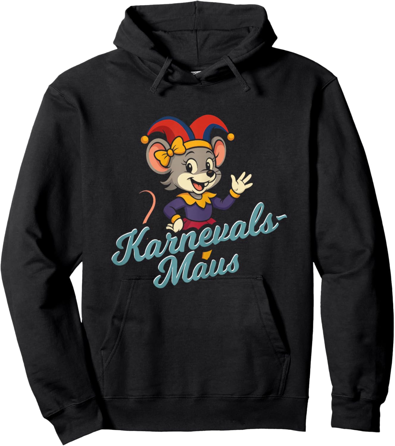 Carnival Mouse Carnival Party Outfit Carnival Fancy Dress Hoodie - Hoodie | Black