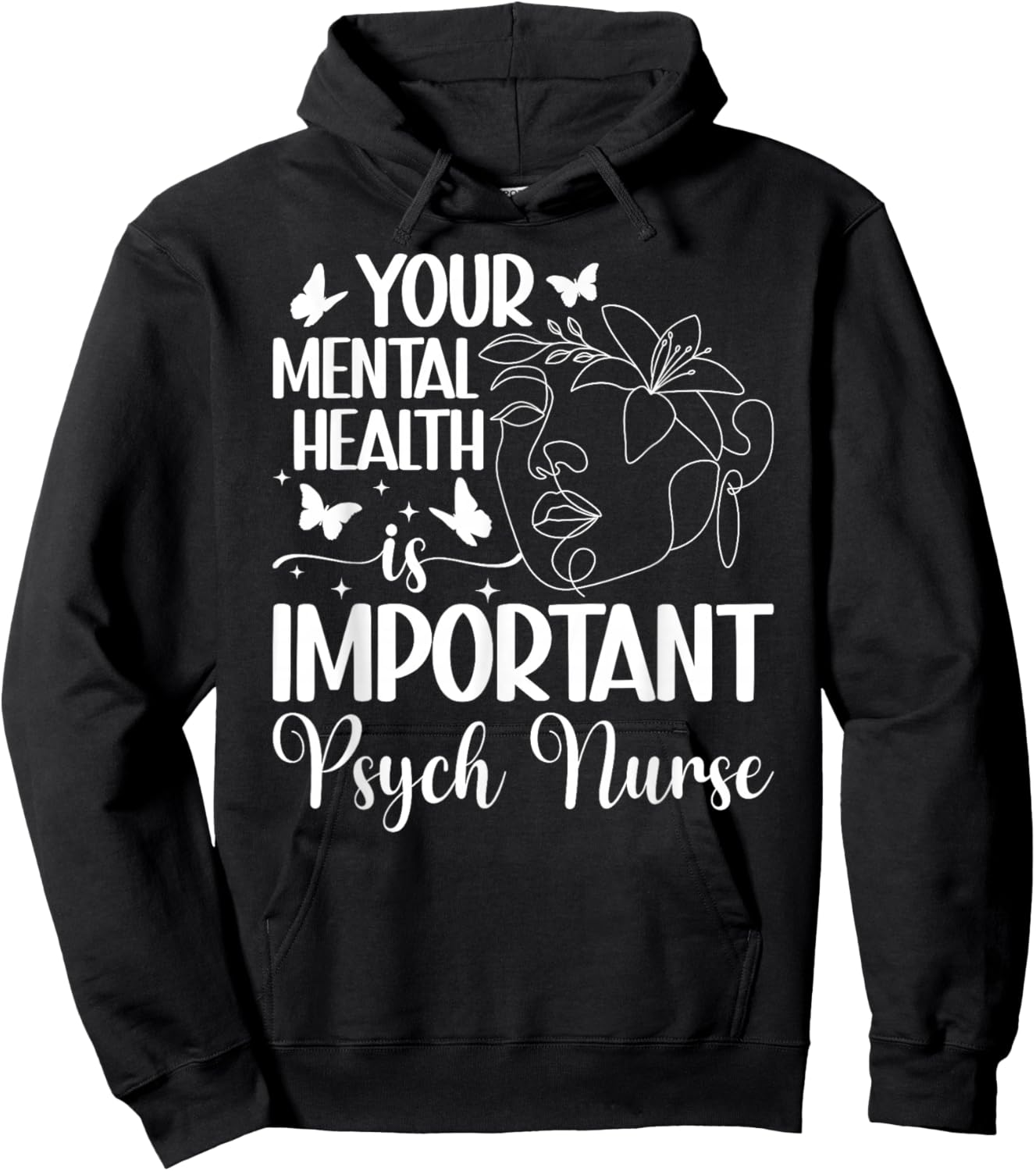Psych Nurse Best Psychiatric Nurse Psychiatric Nursing Hoodie - Hoodie | Black