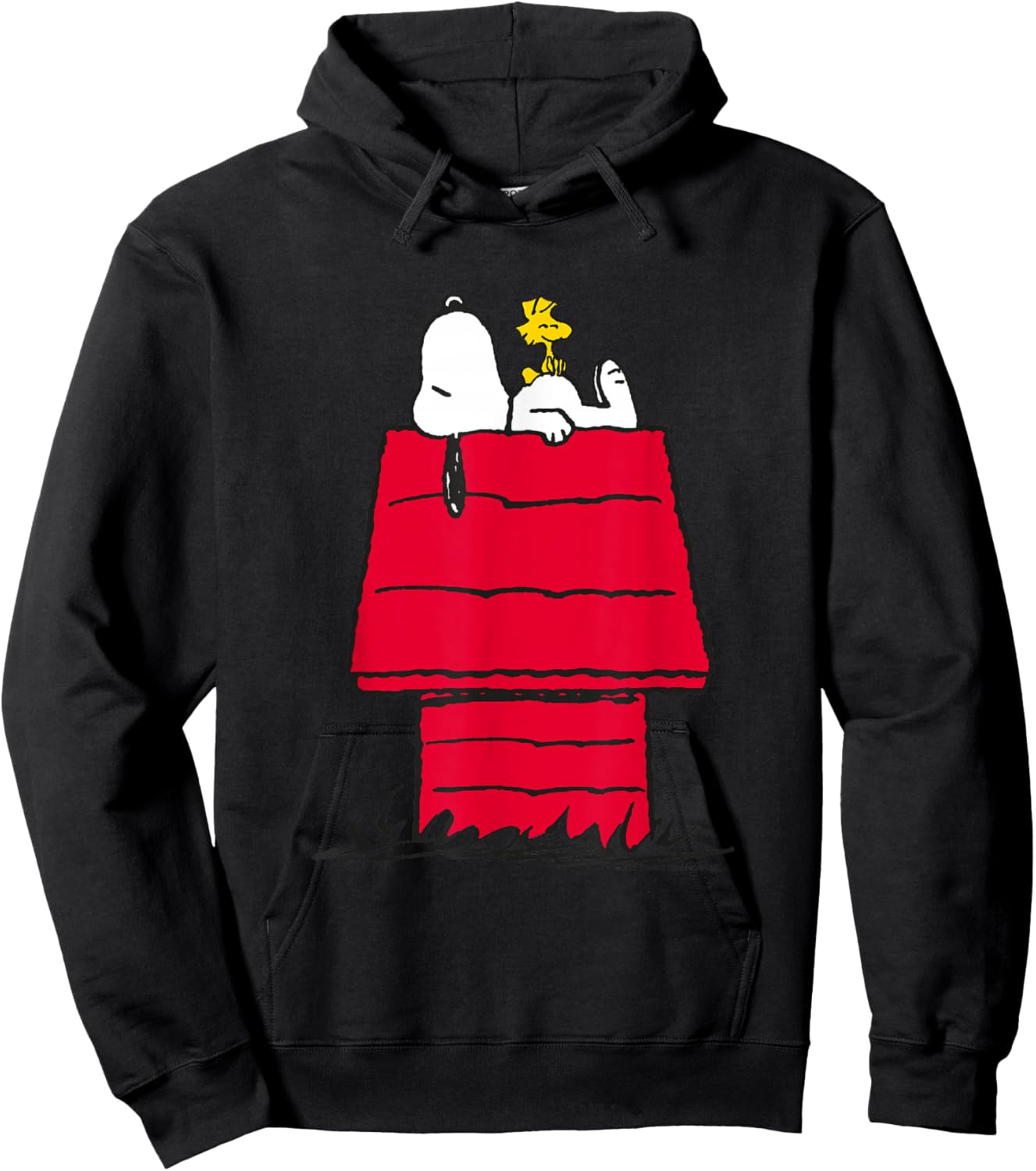 Peanuts - Snoopy Woodstock Original Hoodie - Hoodie | Black
