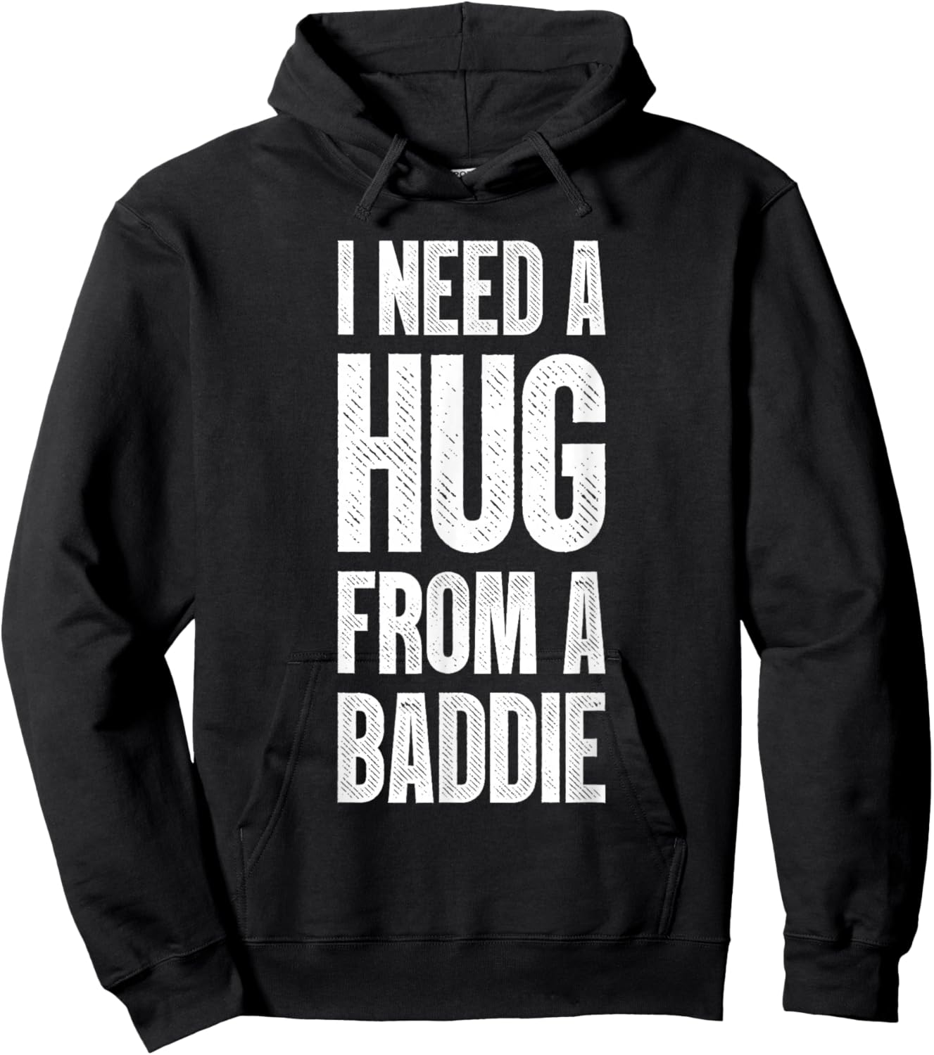 T-Shirt Hoodie - Hoodie | Black