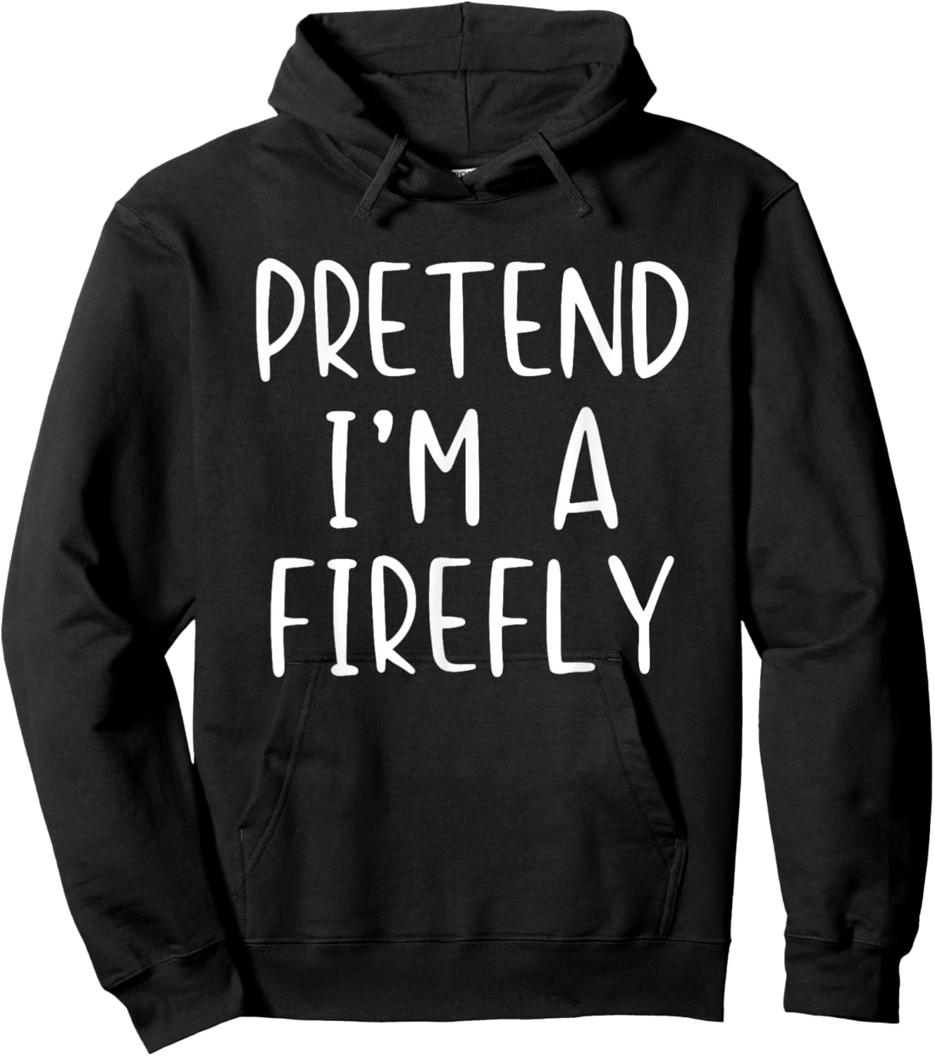 Pretend I'm A Firefly Costume Halloween Simple Kids Fire-Fly Hoodie - Hoodie | Black