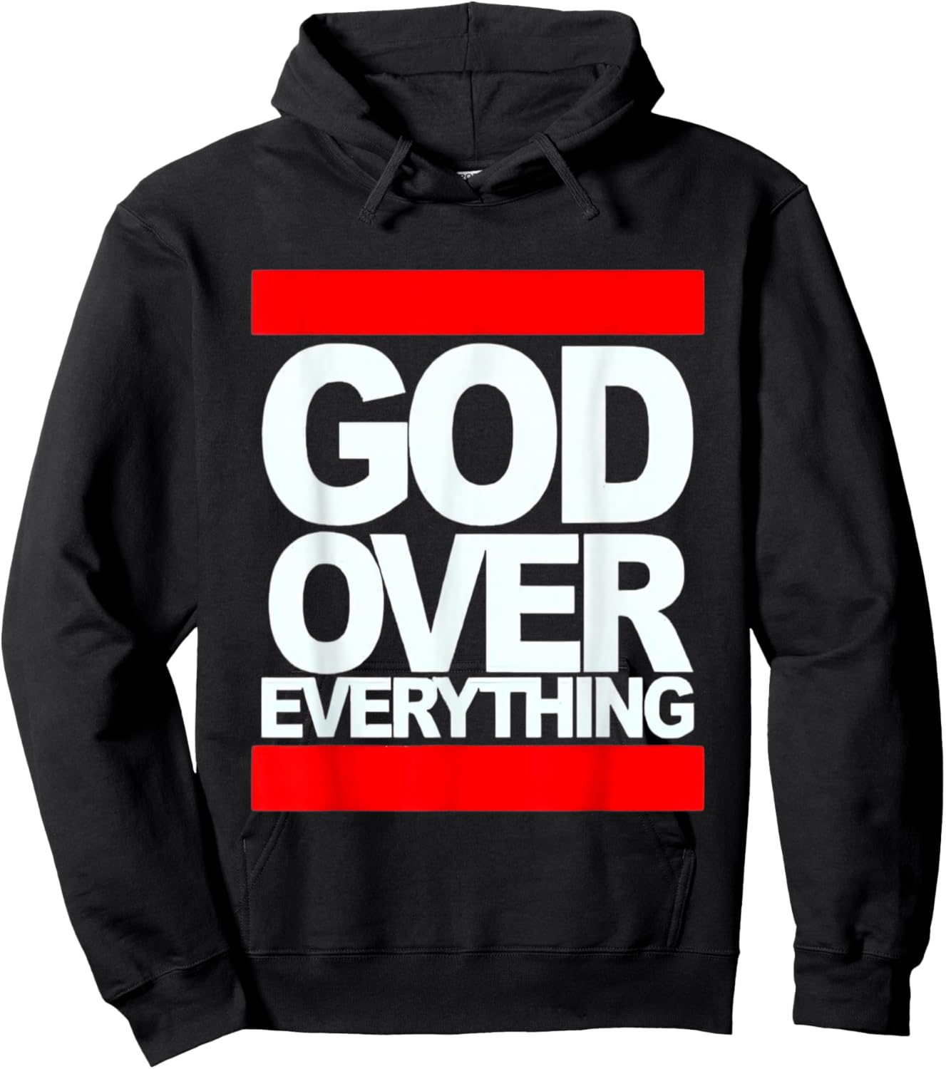 God Over Everything Hoodie - Hoodie | Black
