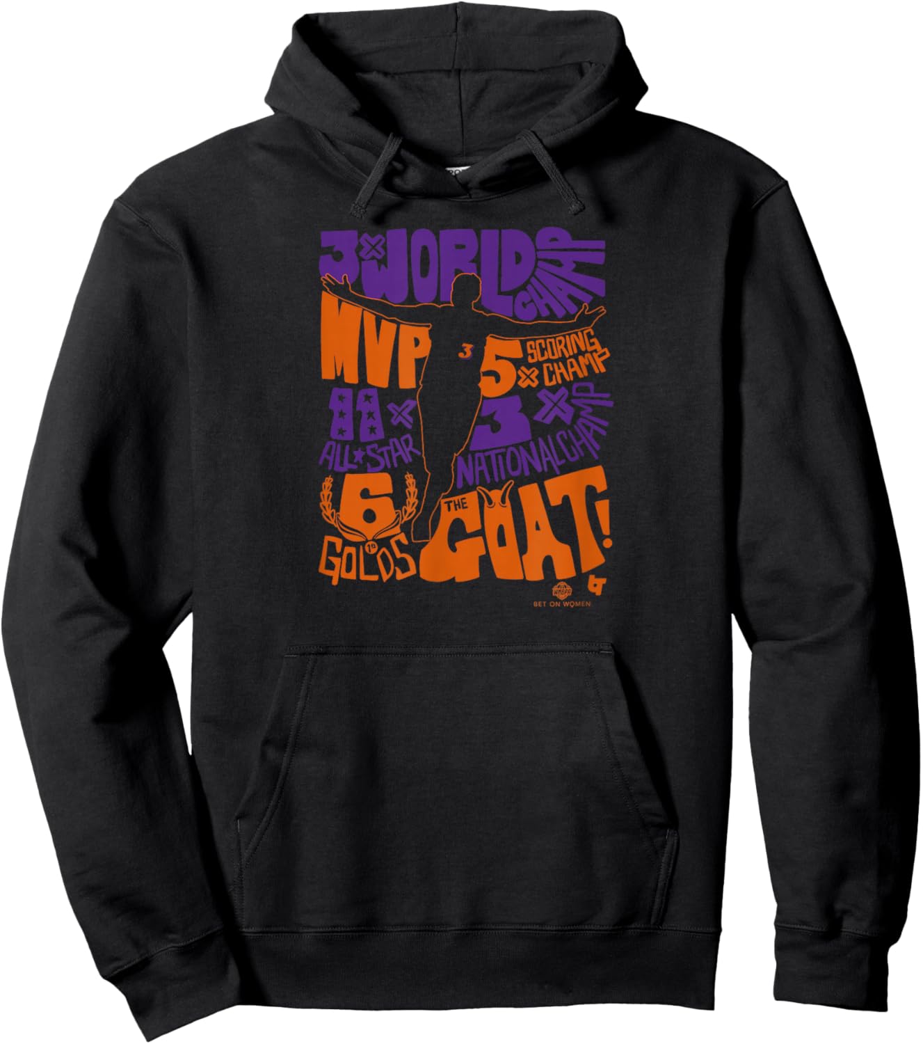 Diana Taurasi - GOAT Things - Phoenix Basketball Hoodie - Hoodie | Black